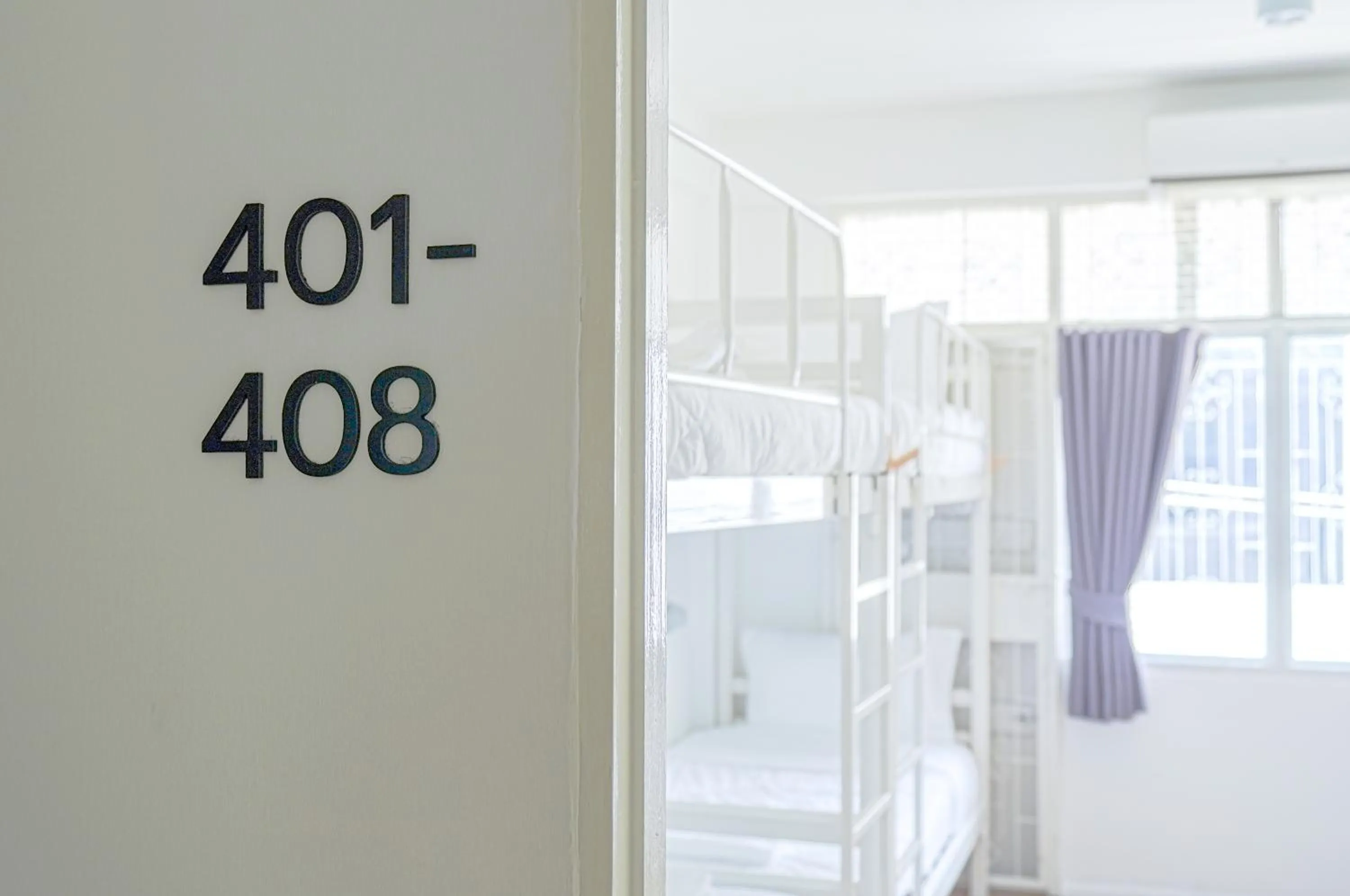 View (from property/room), Bed in PICCOLO SUKHUMVIT HOSTEL- Self check-in after 6 pm