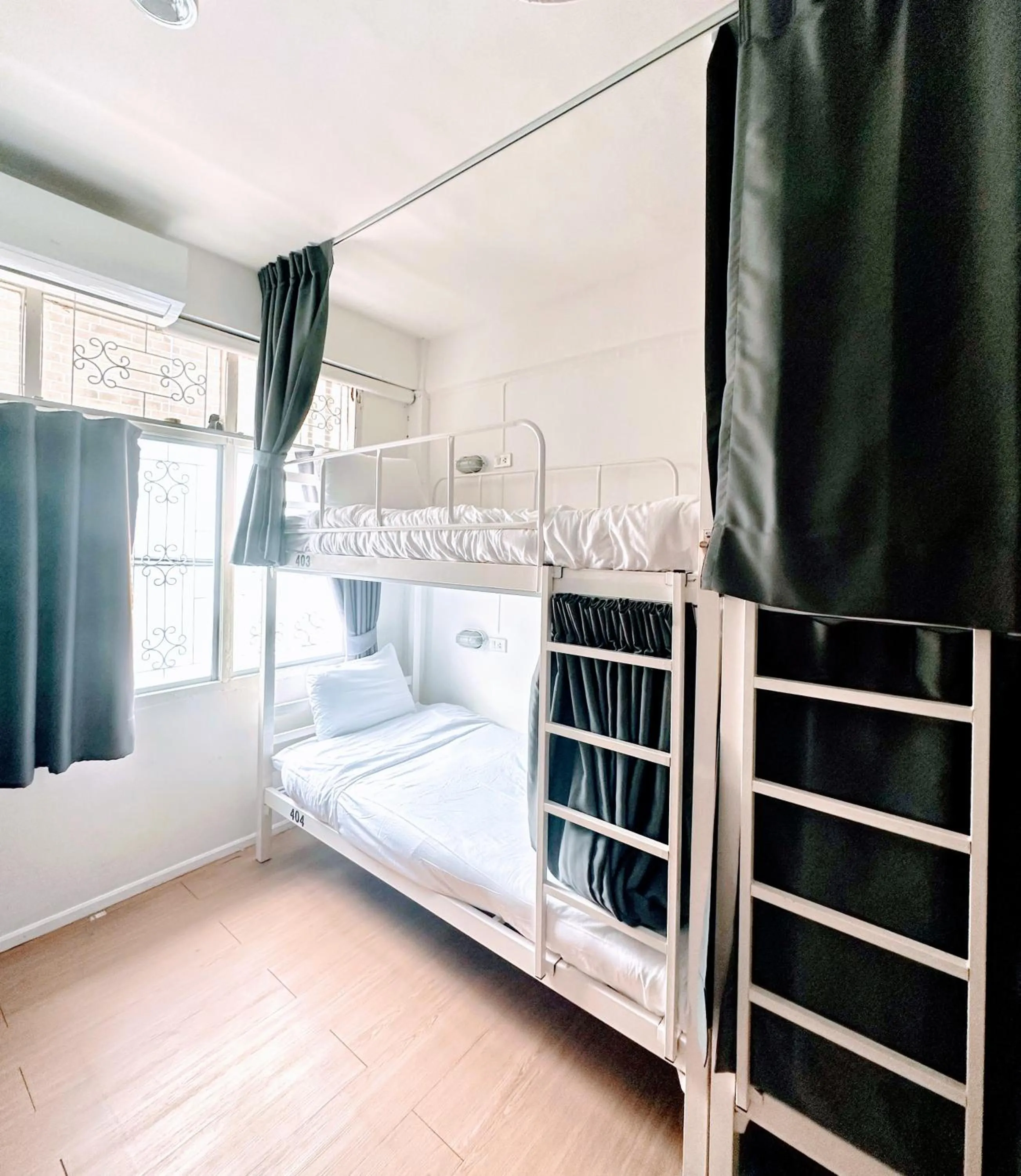 bunk bed, Bed in PICCOLO SUKHUMVIT HOSTEL- Self check-in after 6 pm