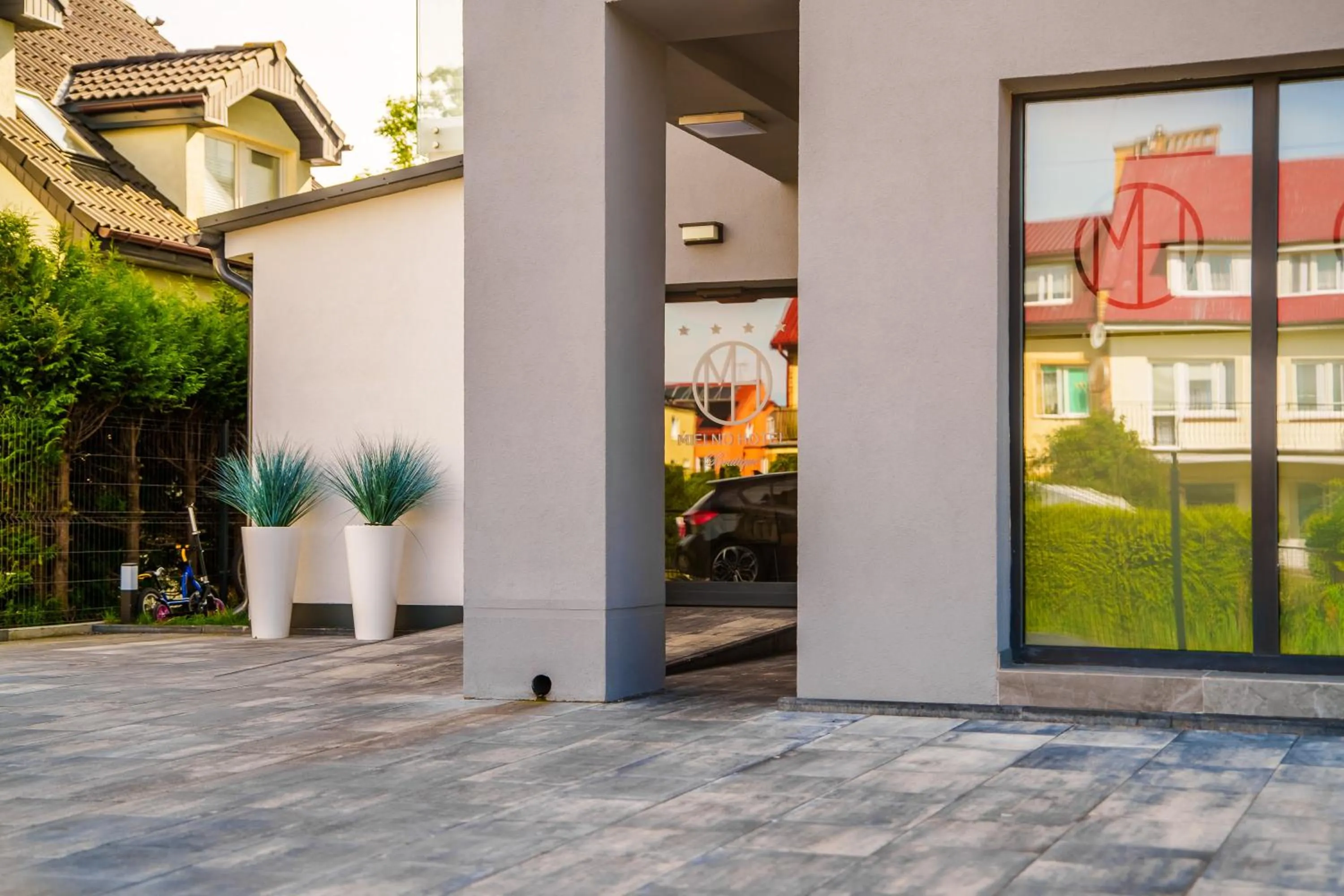 Property building in Mielno Hotel Boutique