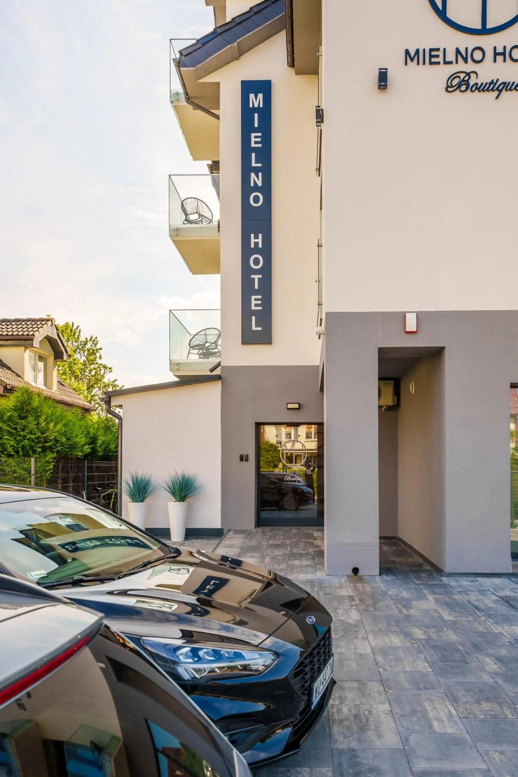 Property building in Mielno Hotel Boutique