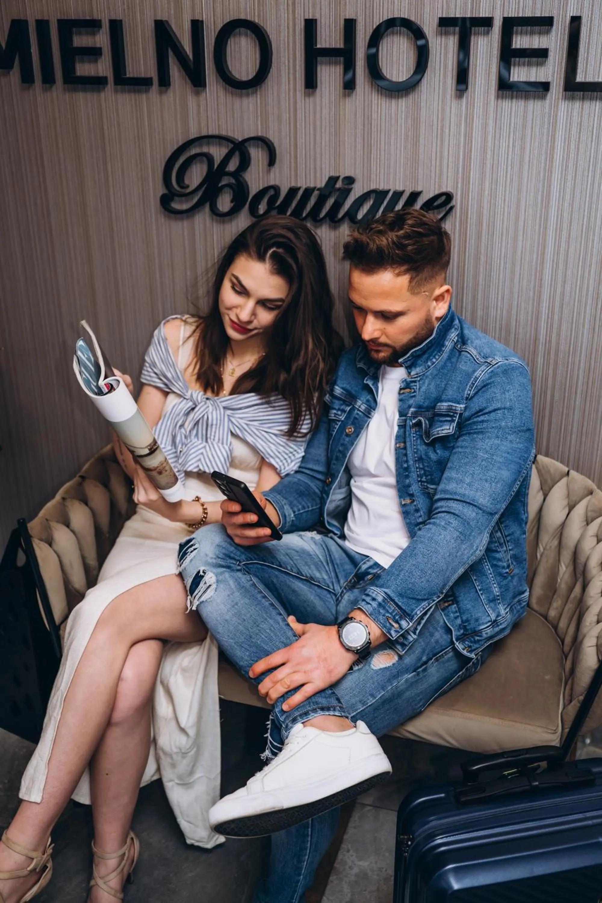 Lobby or reception in Mielno Hotel Boutique