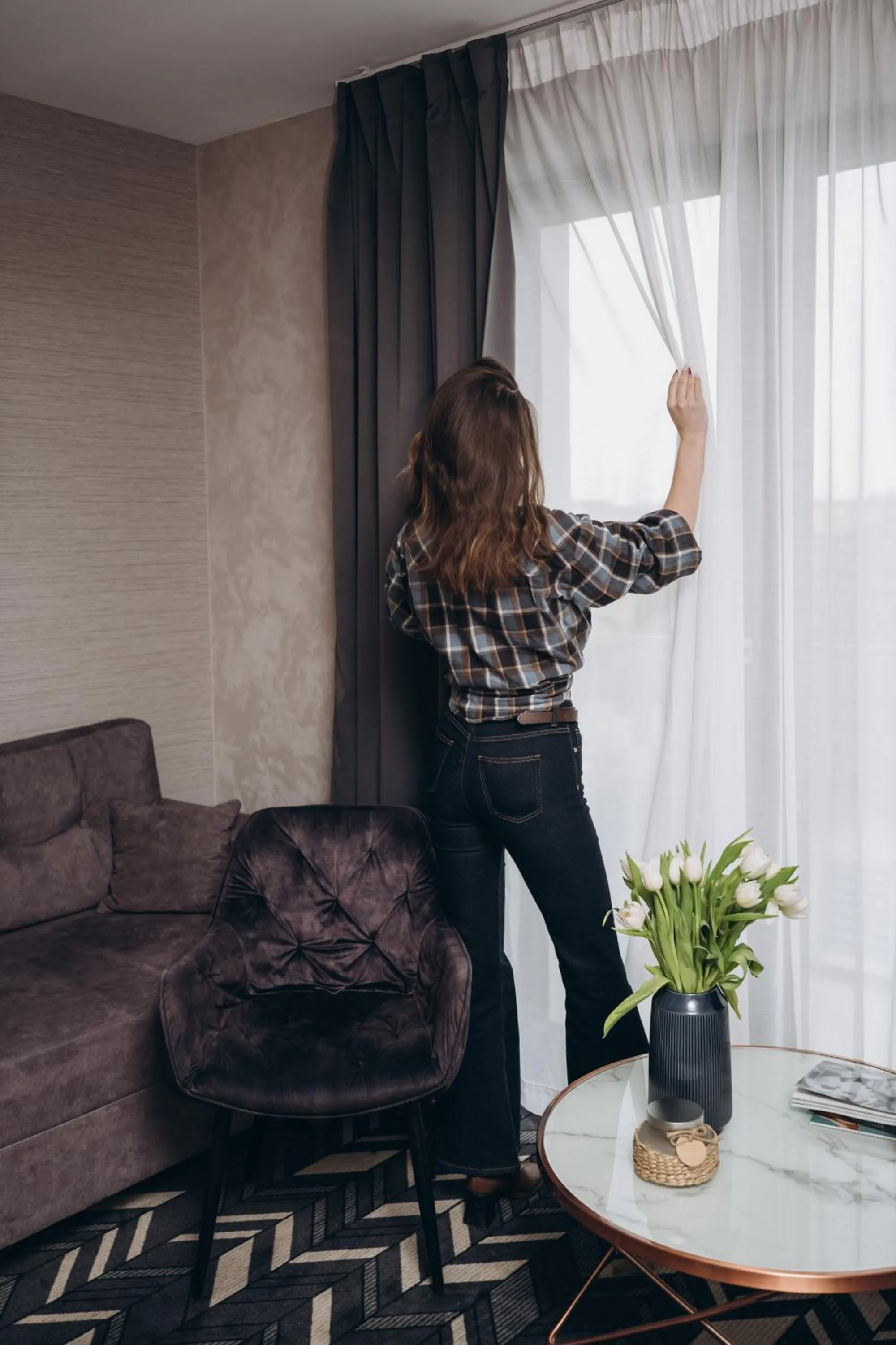 Living room in Mielno Hotel Boutique