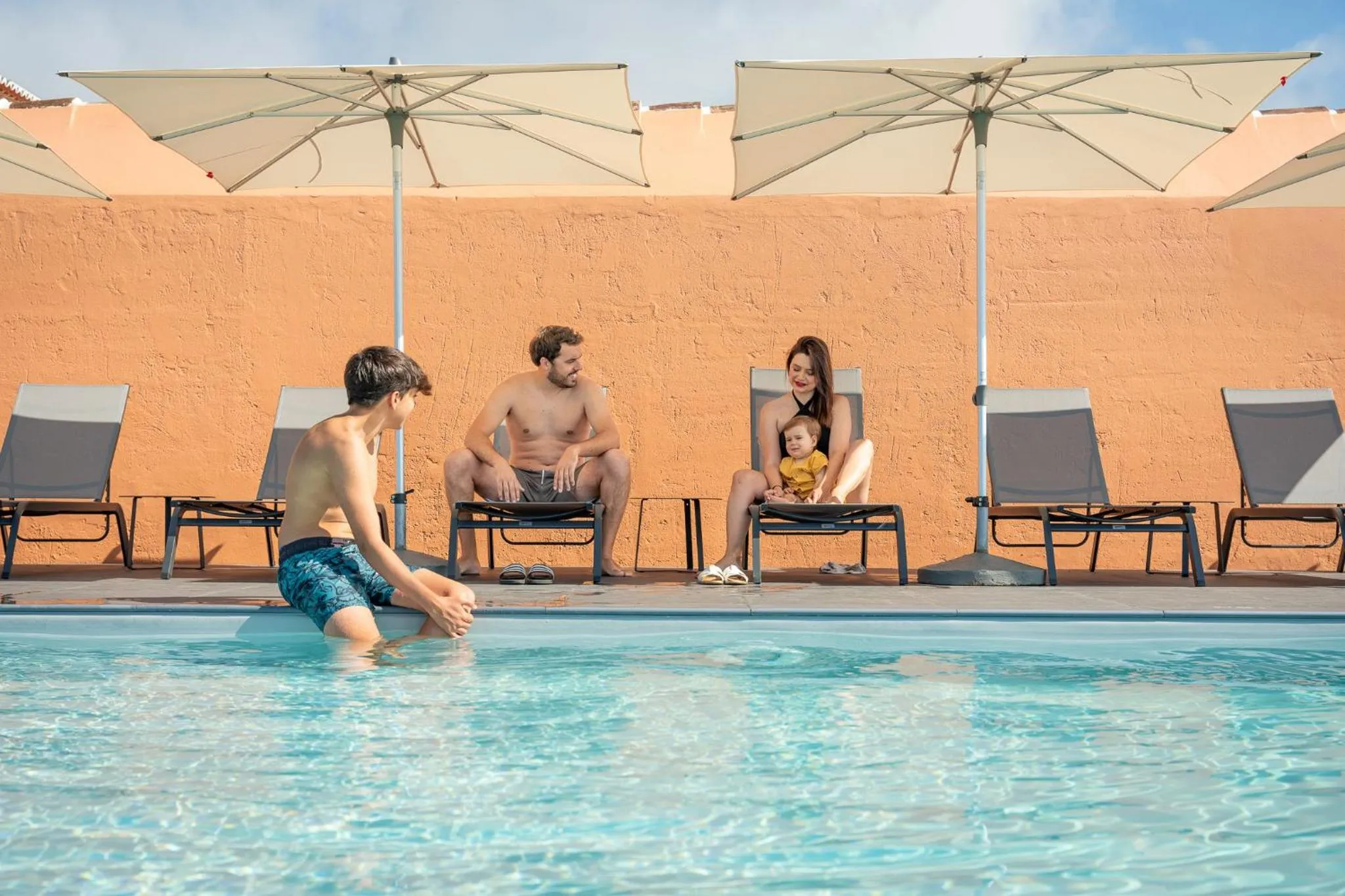 Swimming pool in Palacio Santa Catarina Hotel