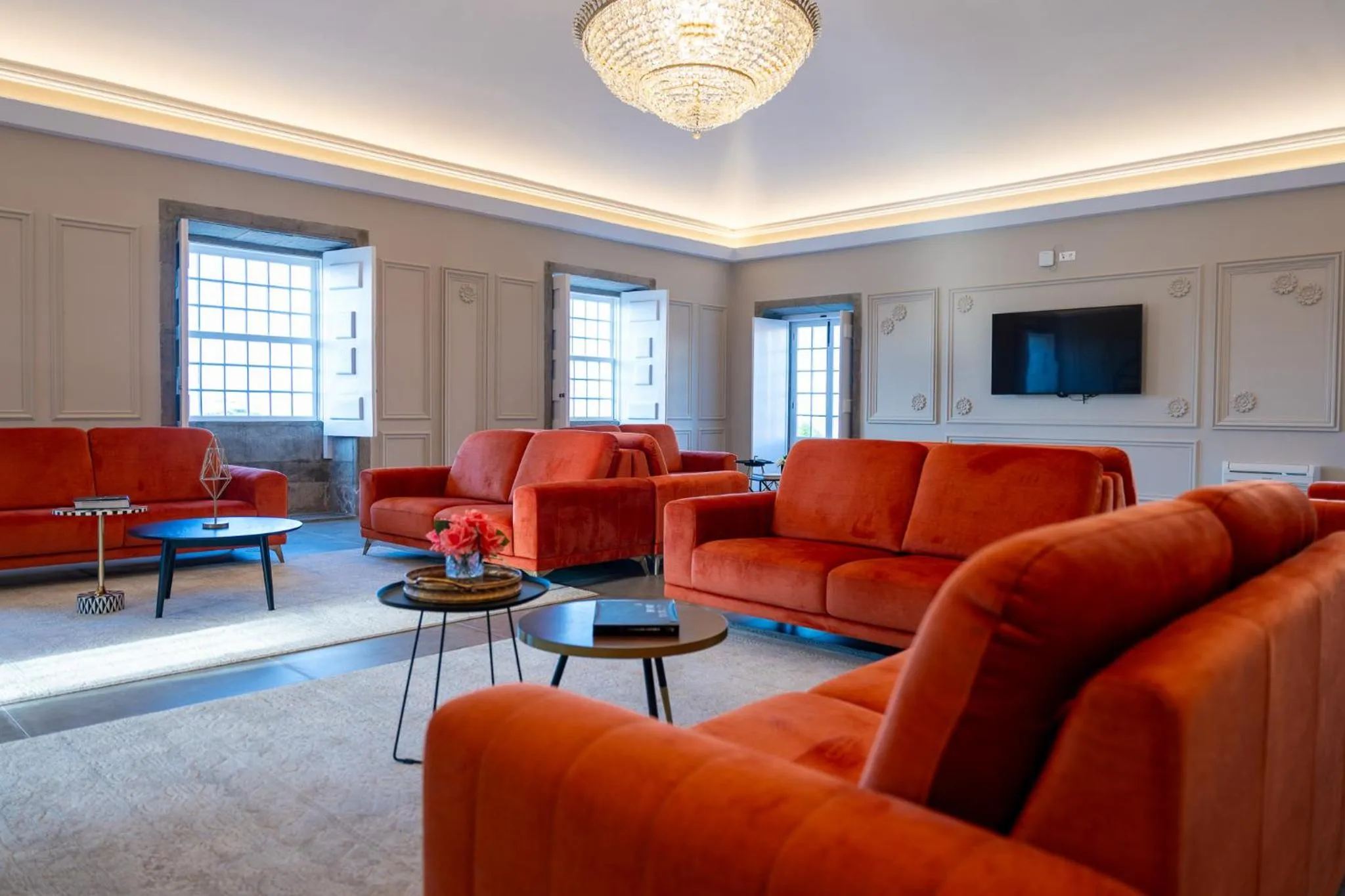 Living room in Palacio Santa Catarina Hotel