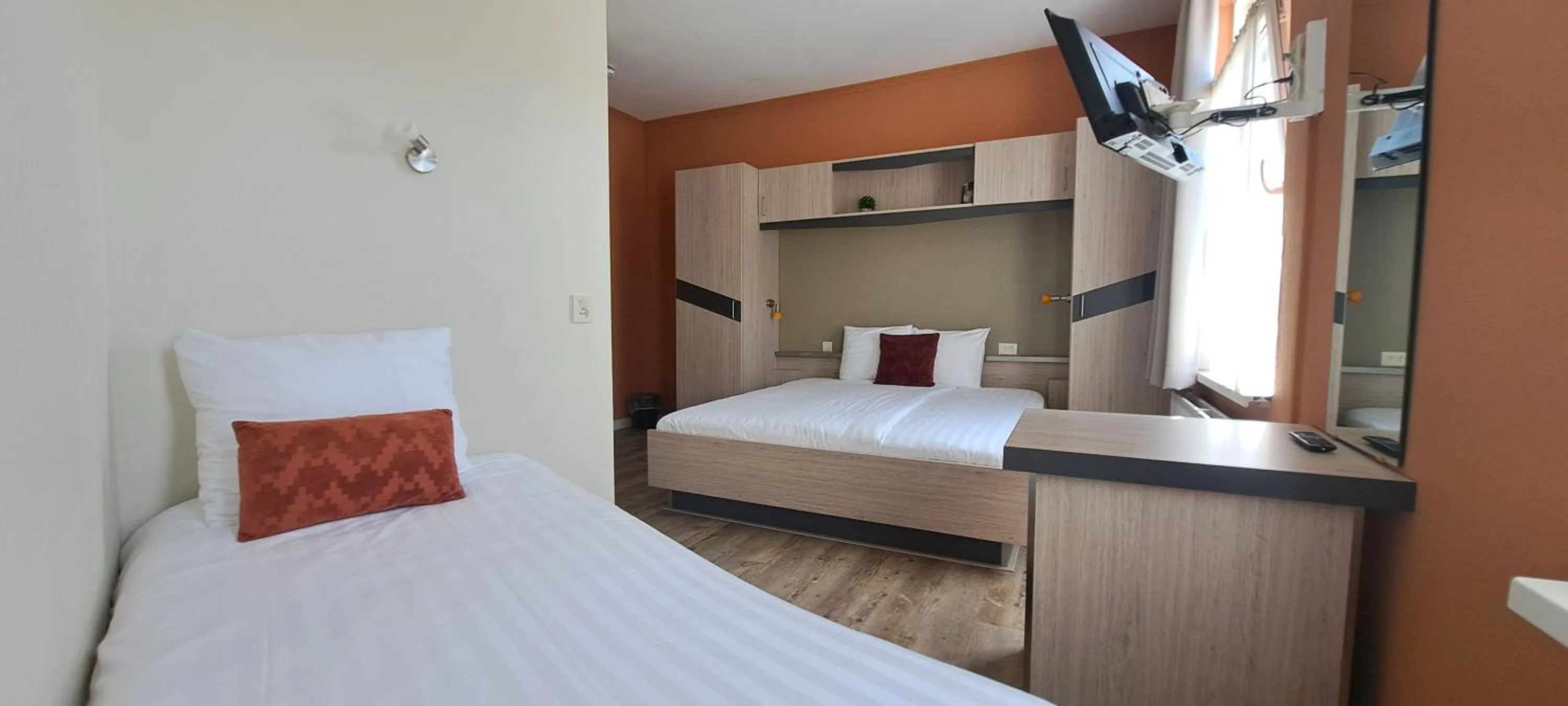 Bed in Hotel Montagna Delmondo