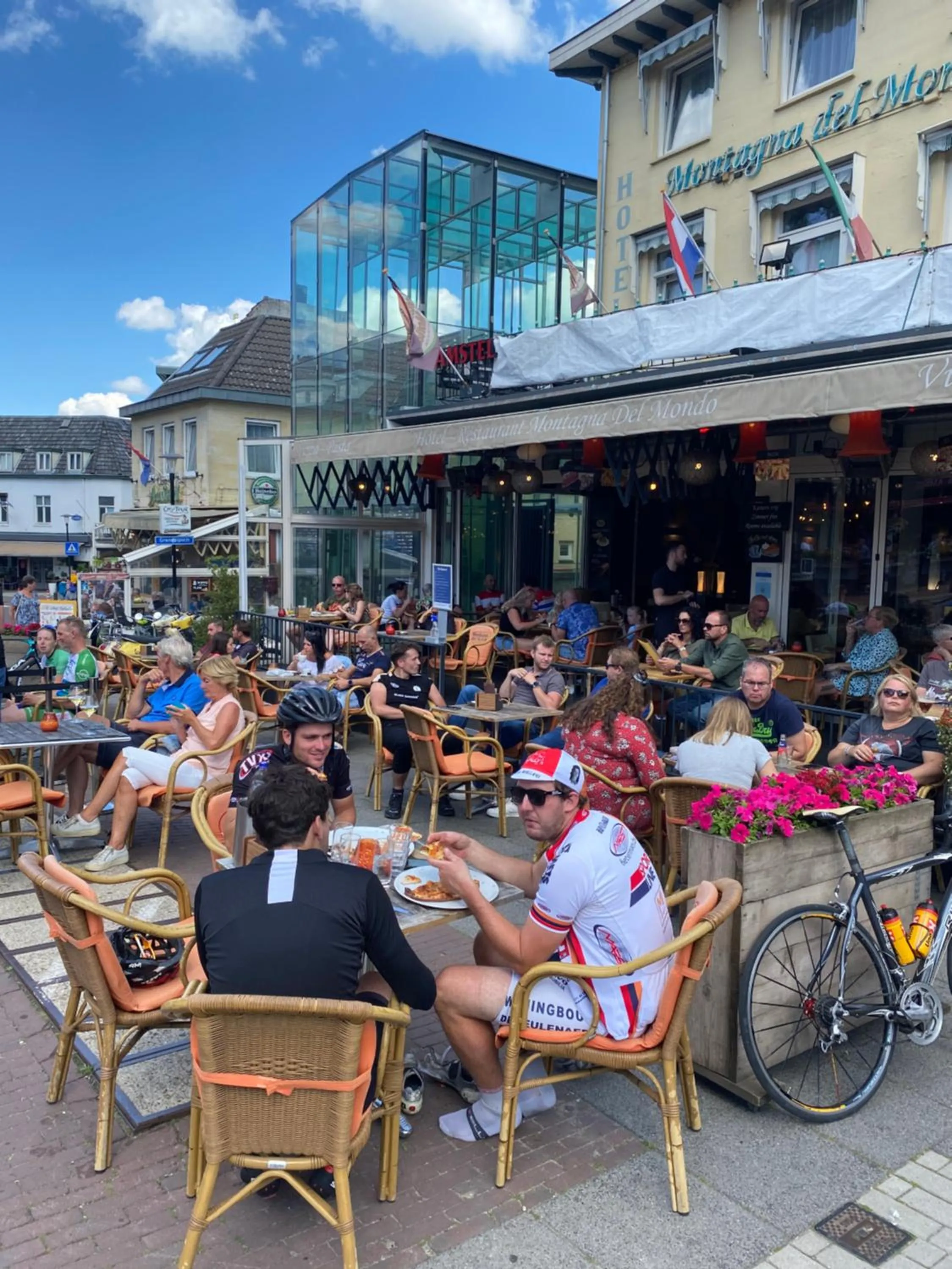 Property building in Hotel Montagna Delmondo