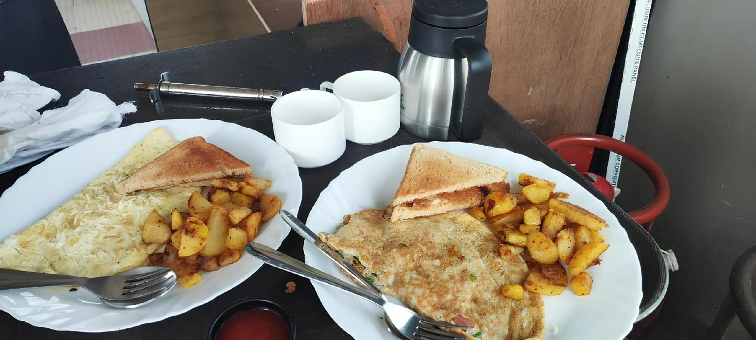 Breakfast in The Aster Enclave Hotel