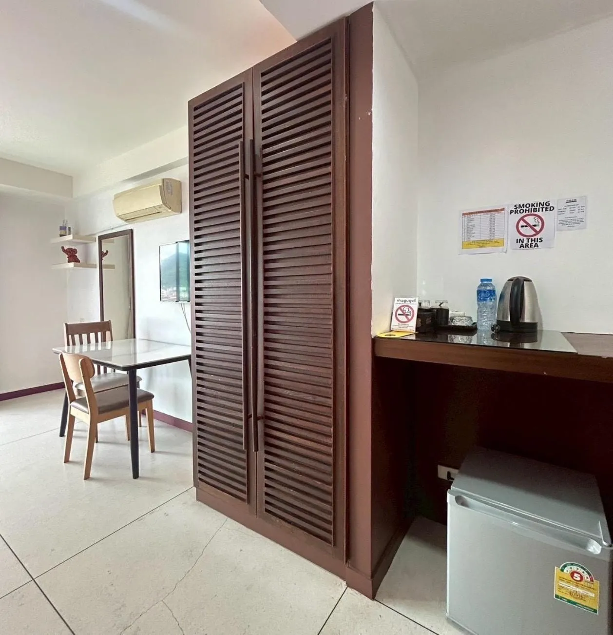 minibar in Coco boutique hotel