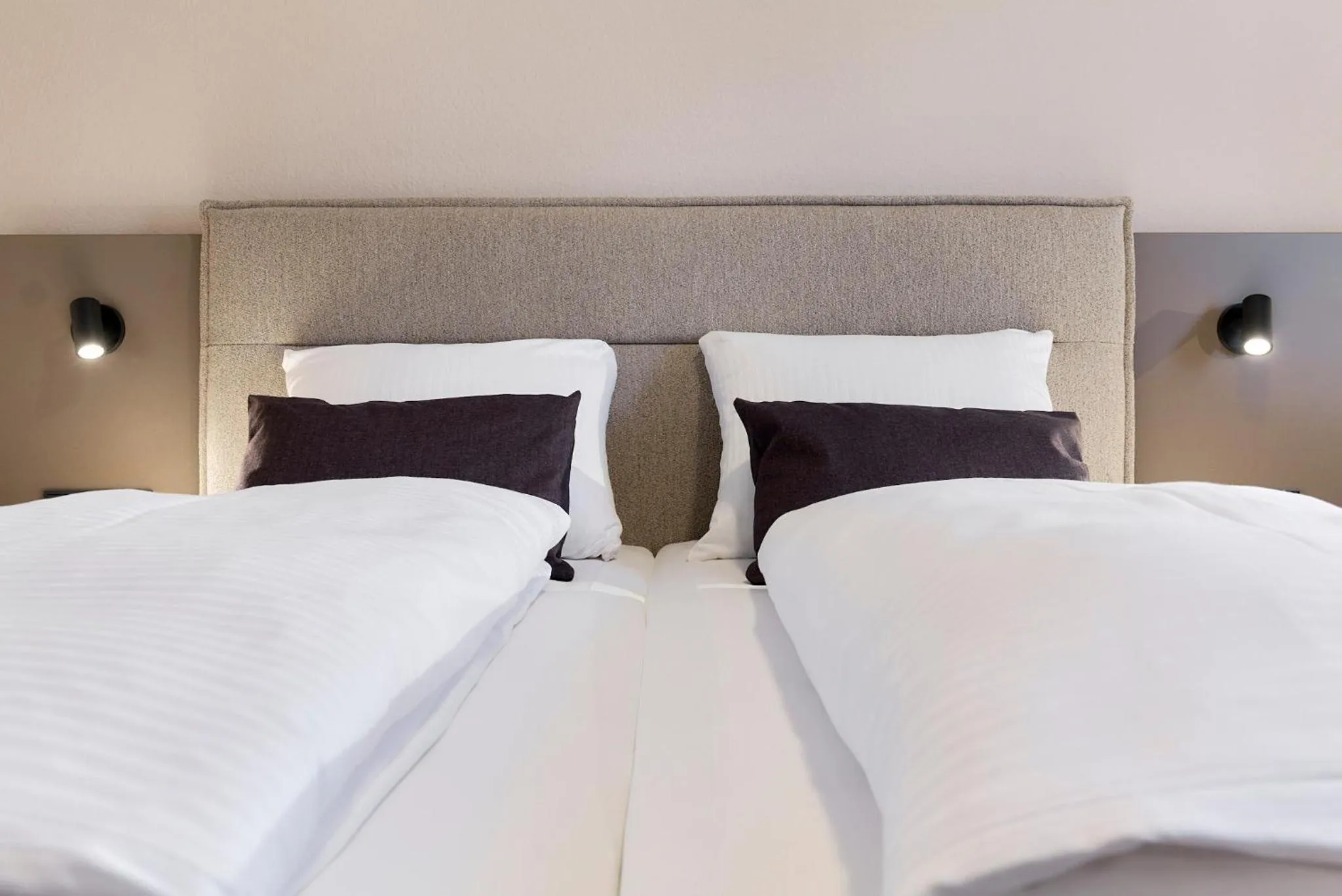 Bed in Hotel Müllerbräu