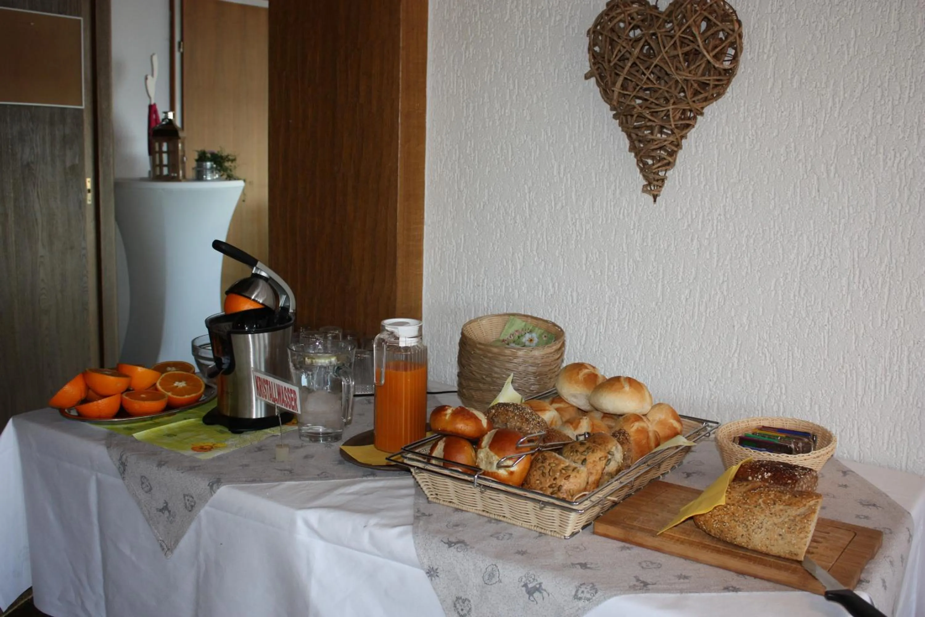 Buffet breakfast in Hotel Panorama