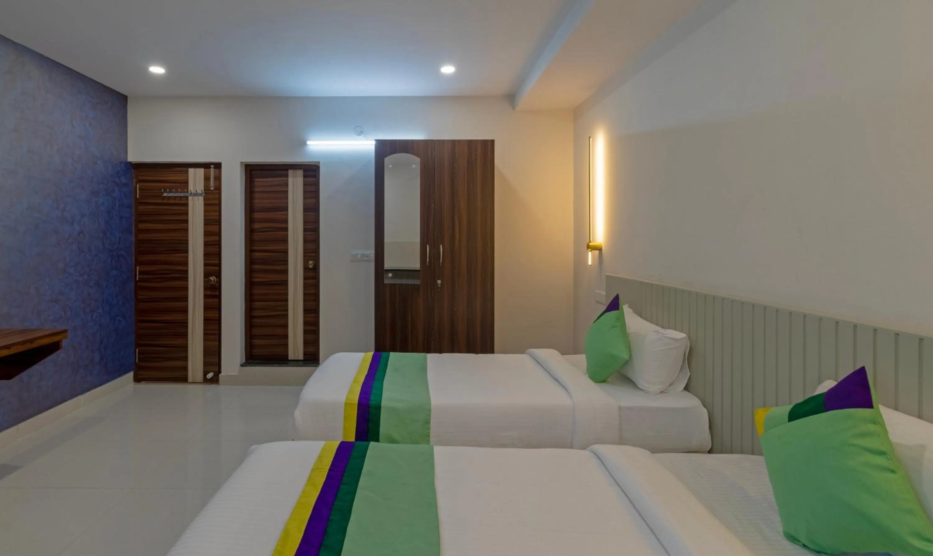 Bedroom, Bed in Treebo Raghavendra Tranquil Inn Bellandur