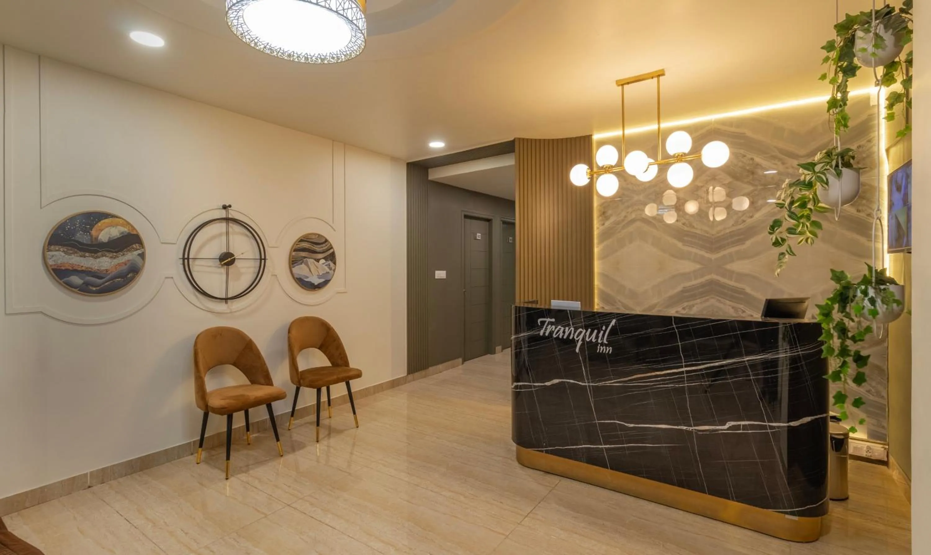 Lobby or reception in Treebo Raghavendra Tranquil Inn Bellandur