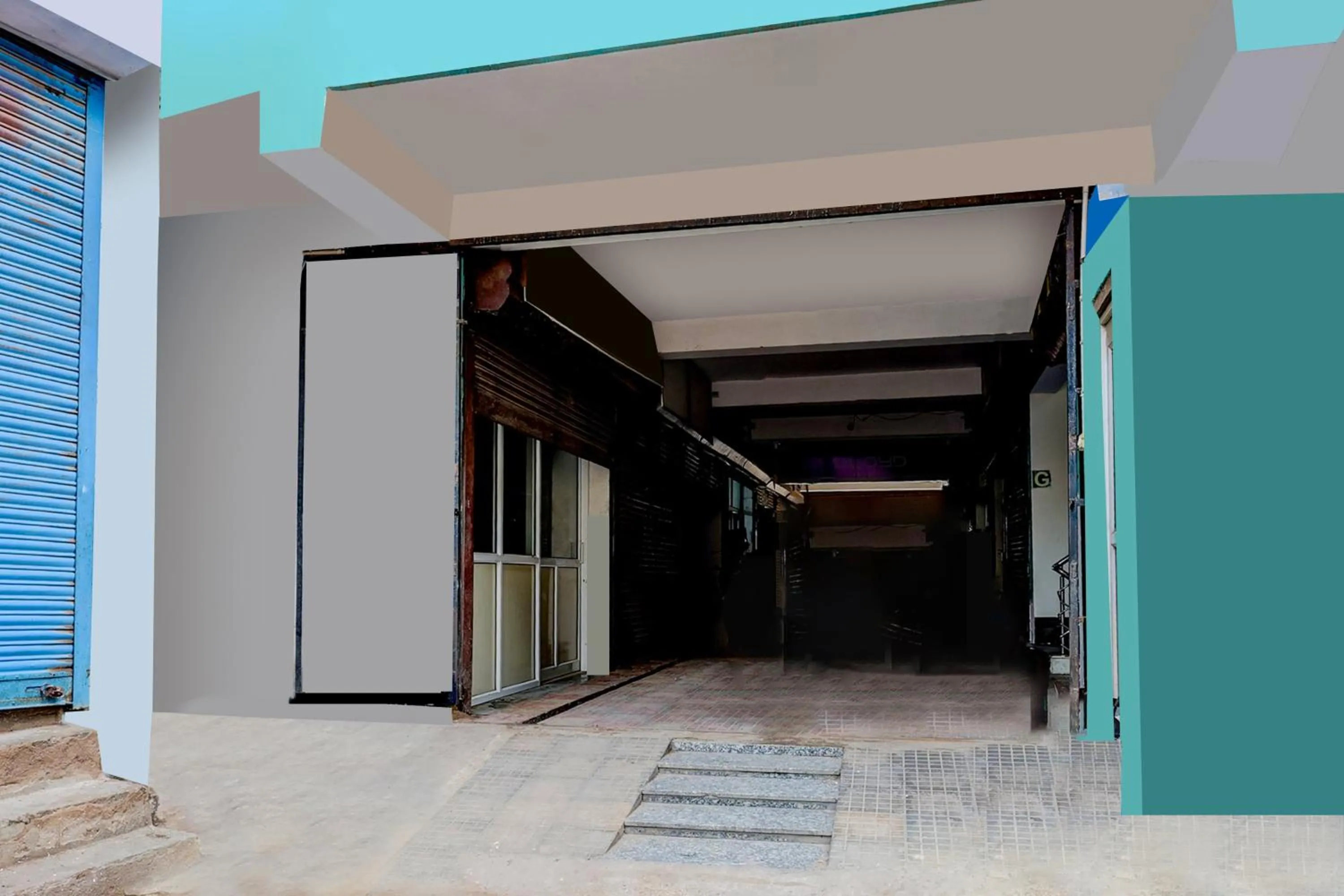 Facade/entrance in Hotel O The Star Guest House