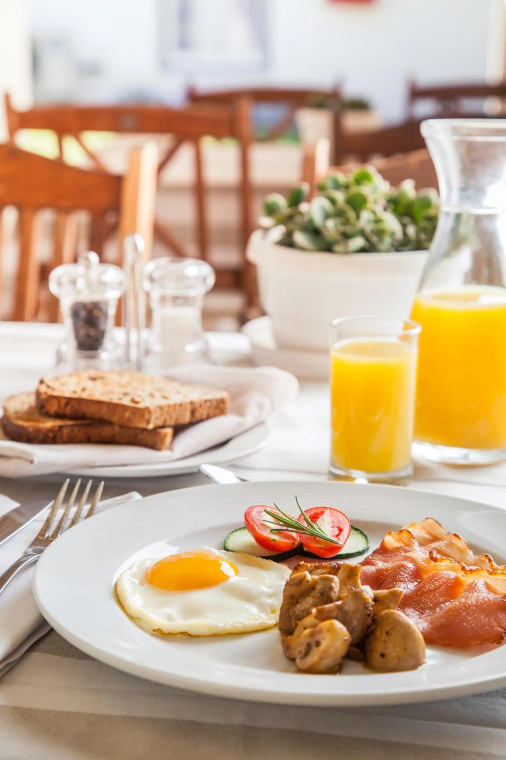 English/Irish breakfast in Avenues Guest House