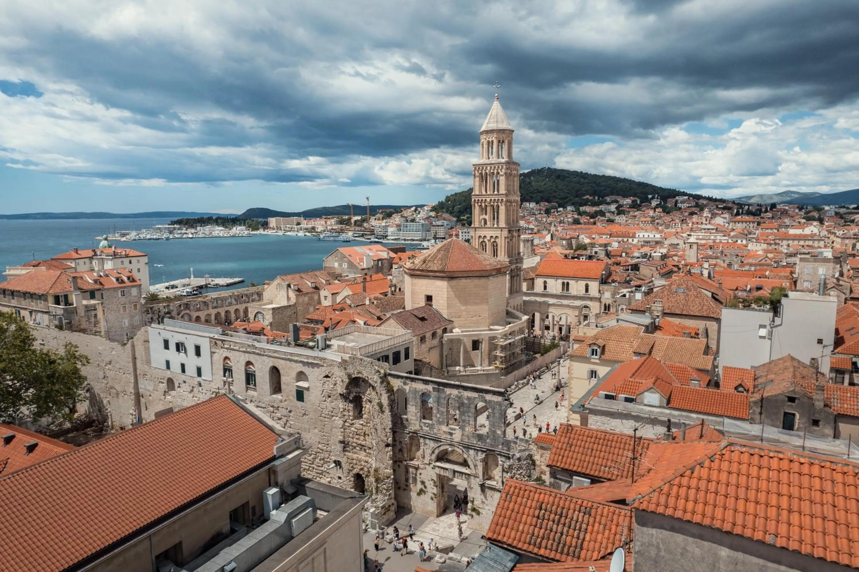 City view in Hotel Peristil