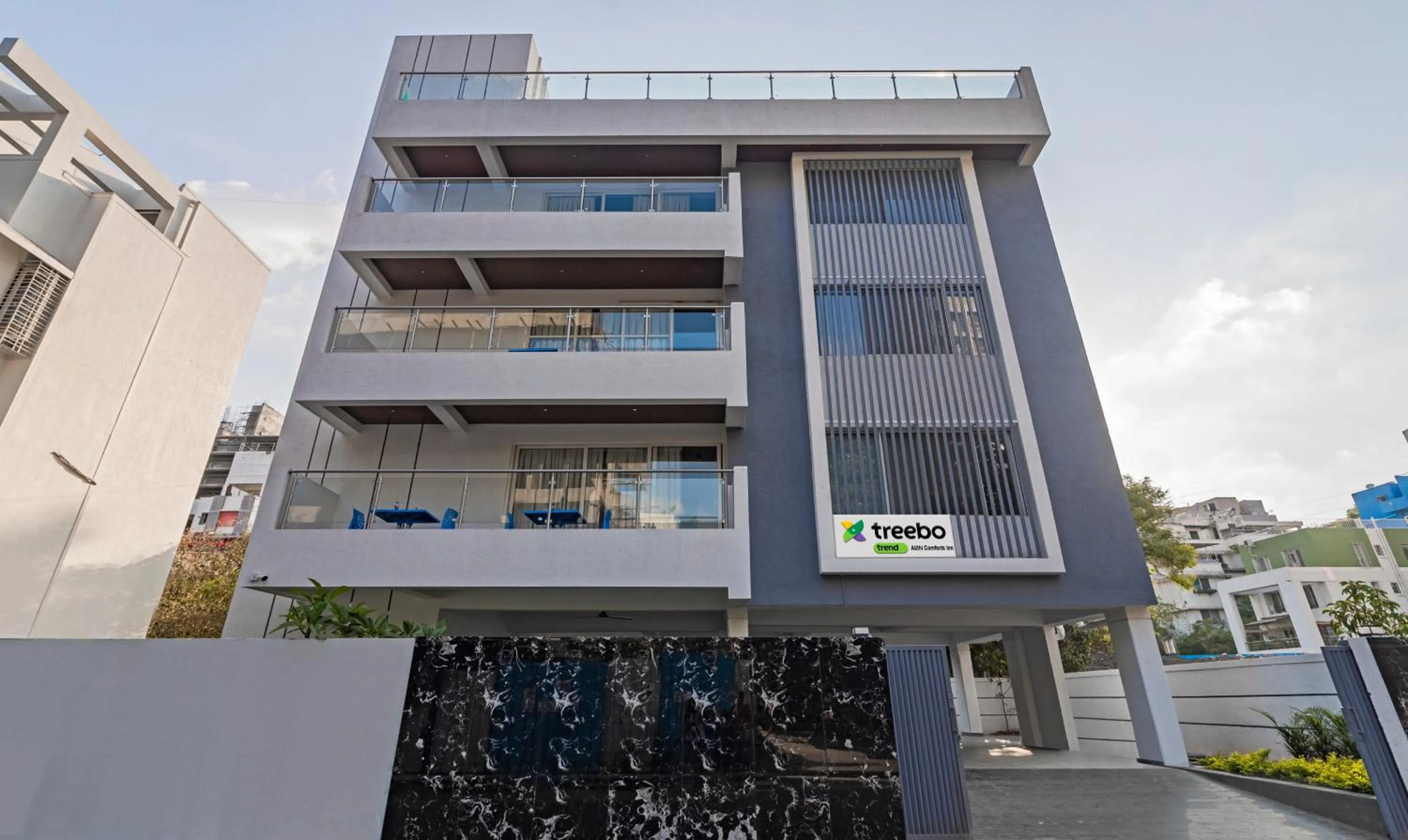 Property building in Treebo Atithi Comforts Inn