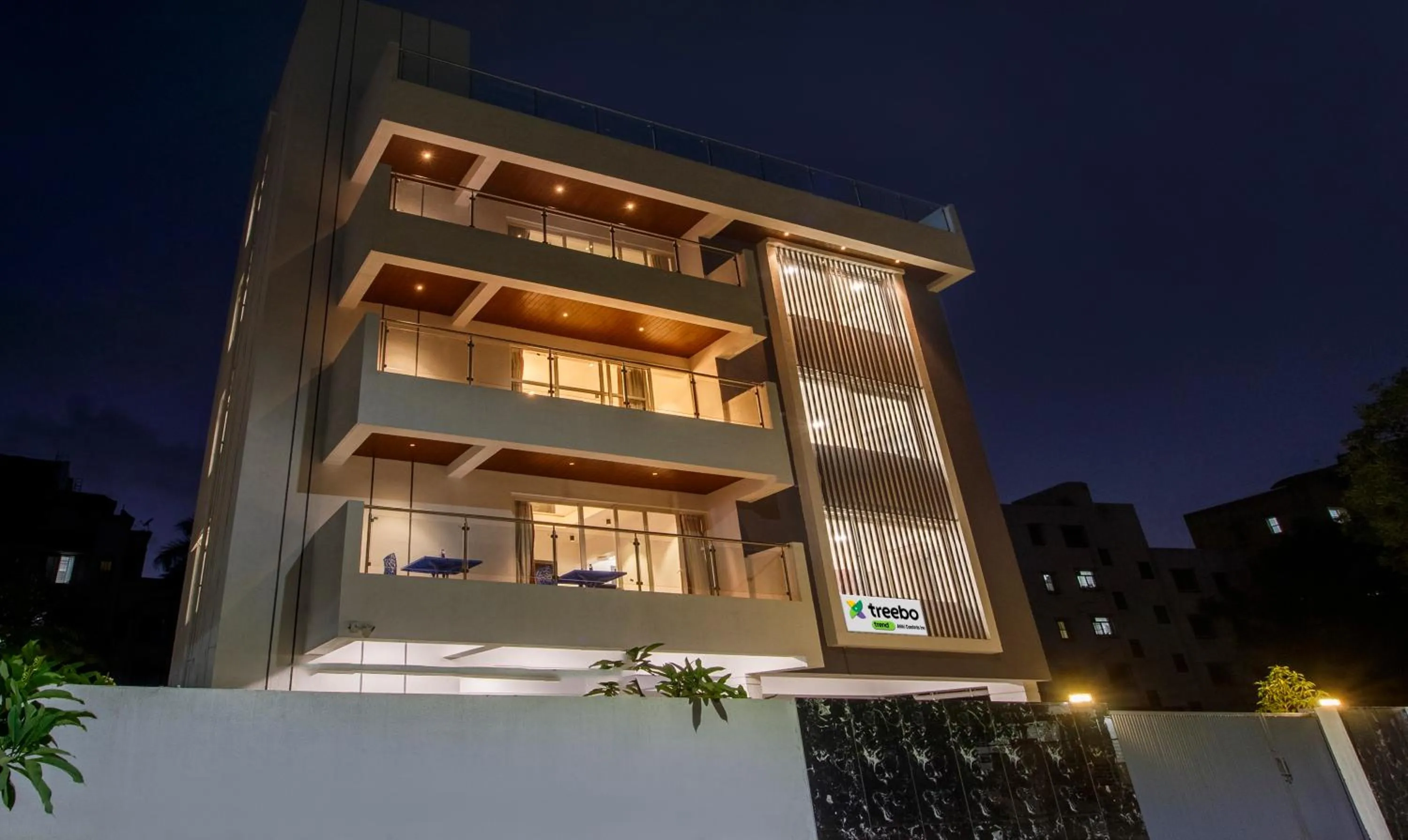 Property building in Treebo Atithi Comforts Inn