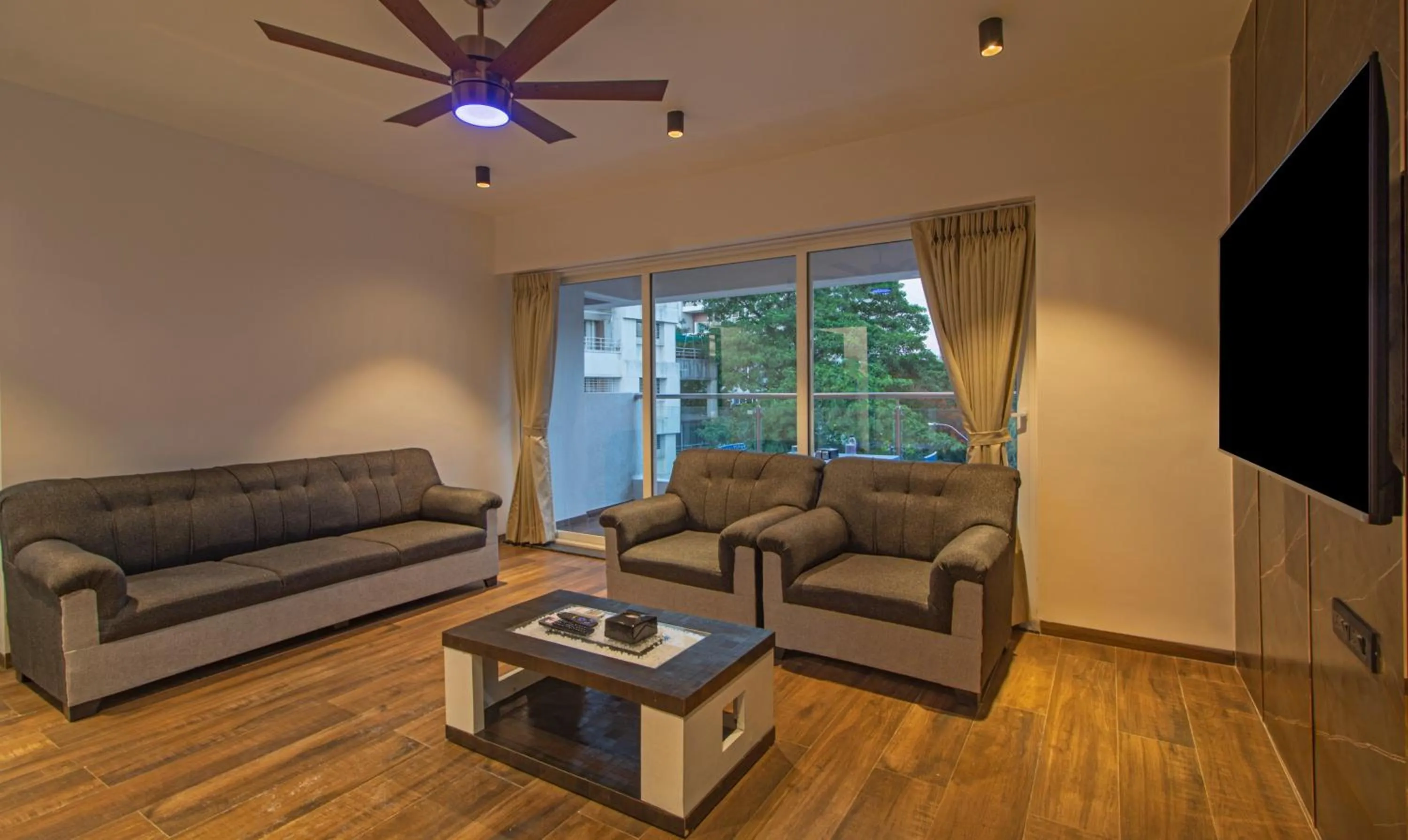 Seating area in Treebo Atithi Comforts Inn