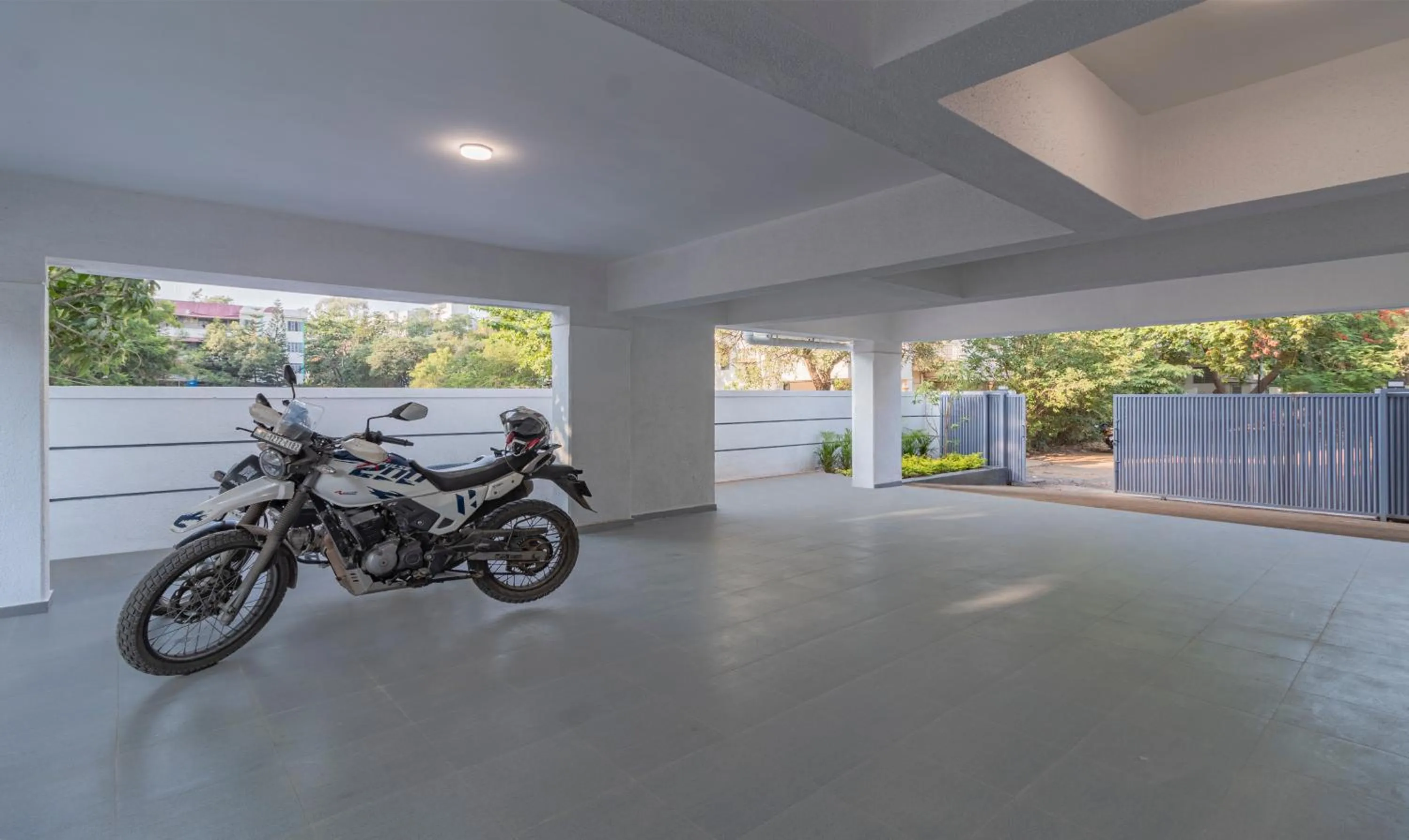 Parking in Treebo Atithi Comforts Inn