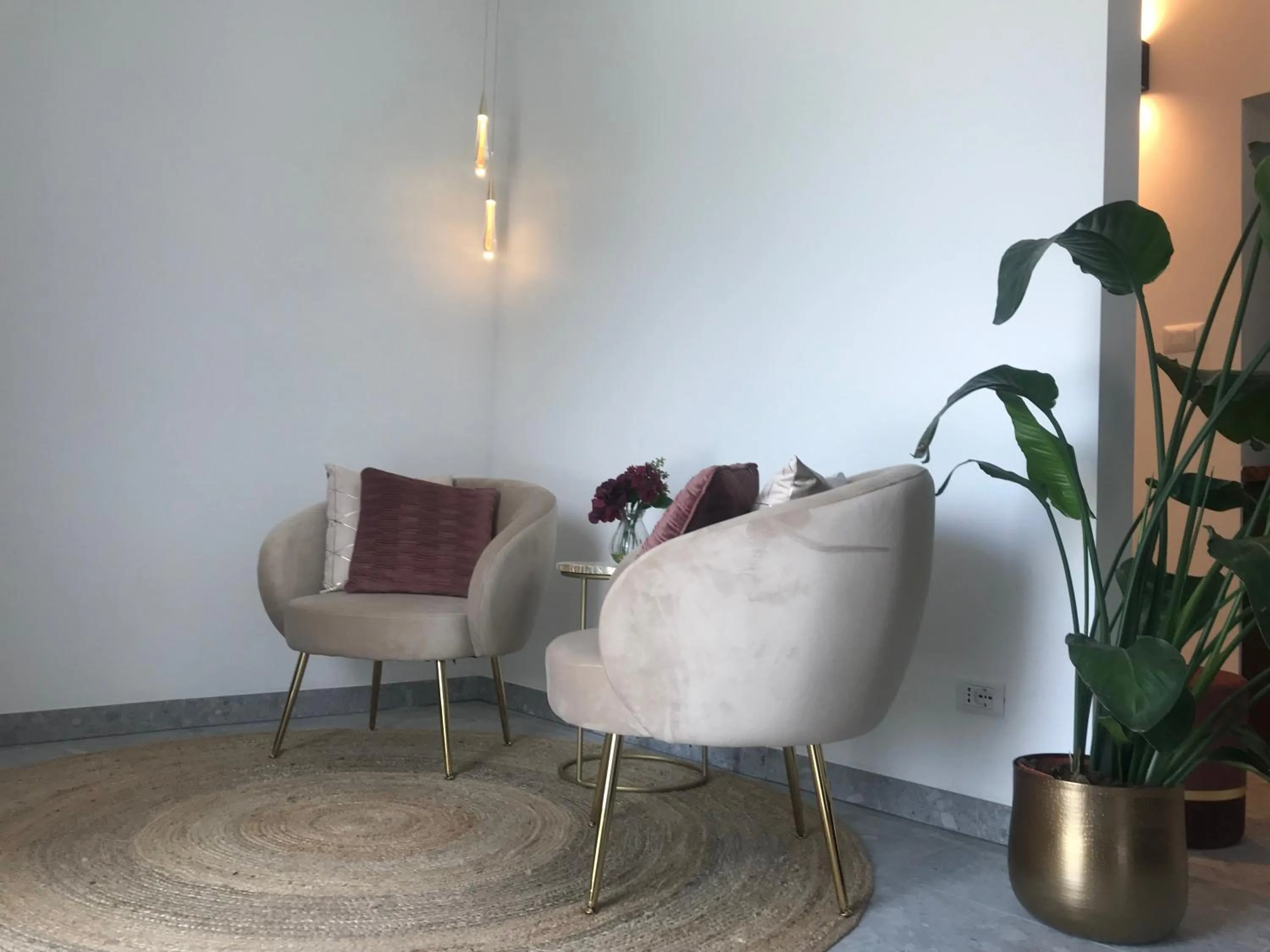 Seating area in Sotto La Vigna Charm Stay Adult only vacation Balcony suite