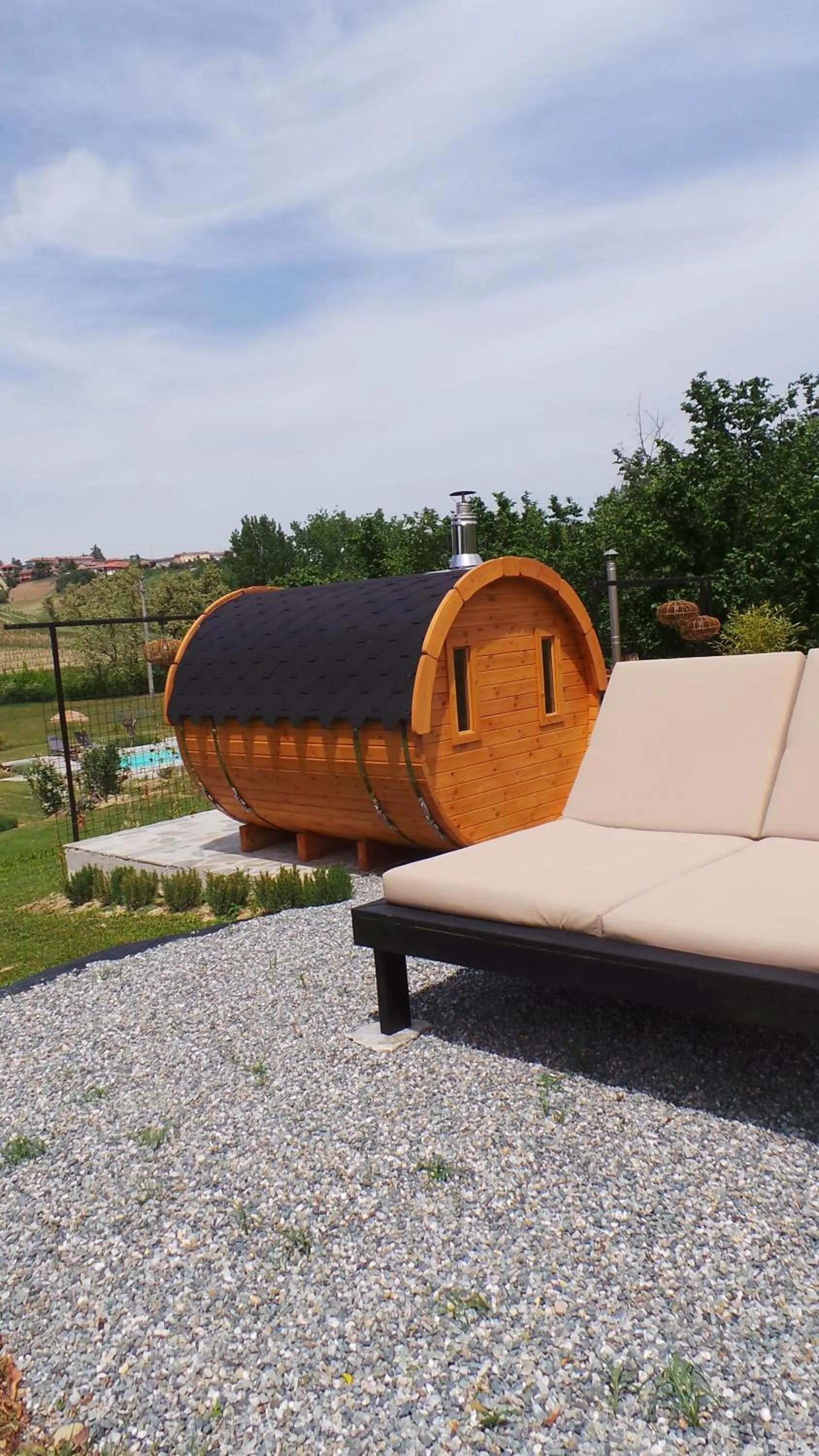 Sauna in Sotto La Vigna Charm Stay Adult only vacation Balcony suite
