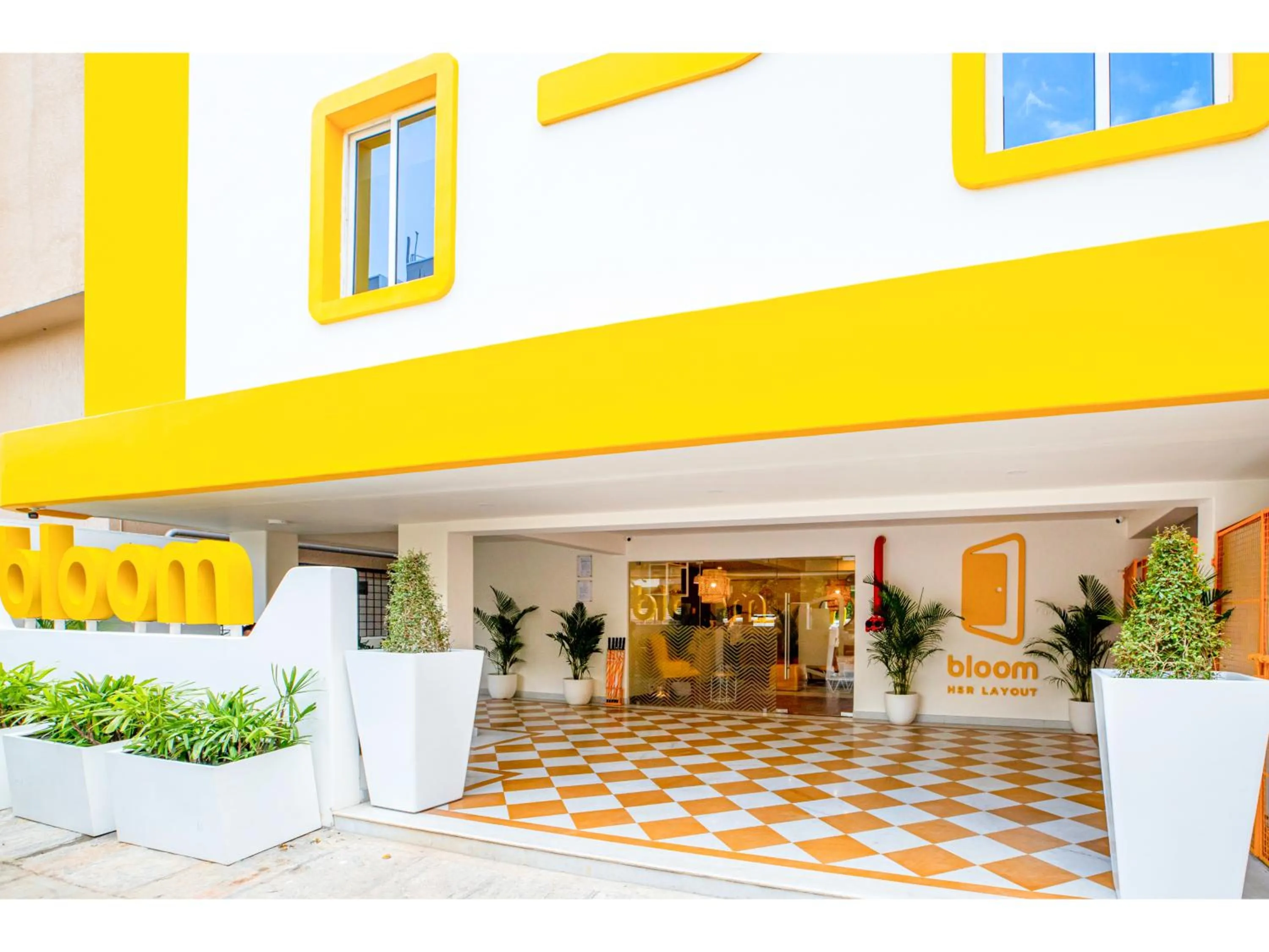 Facade/entrance in Bloom Hotel - HSR Club