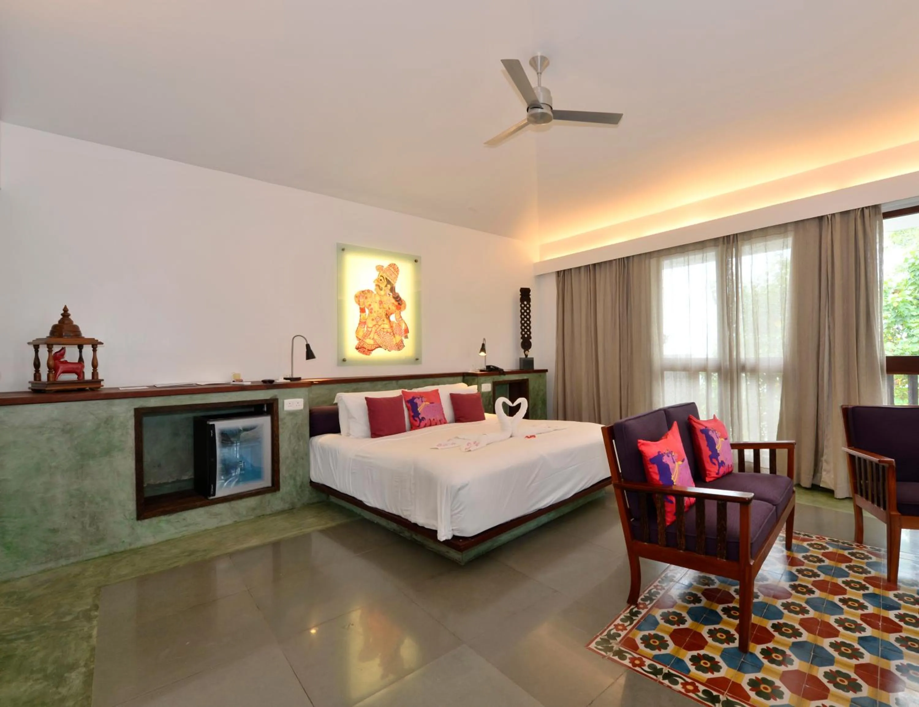 Bed in Purity at Lake Vembanad