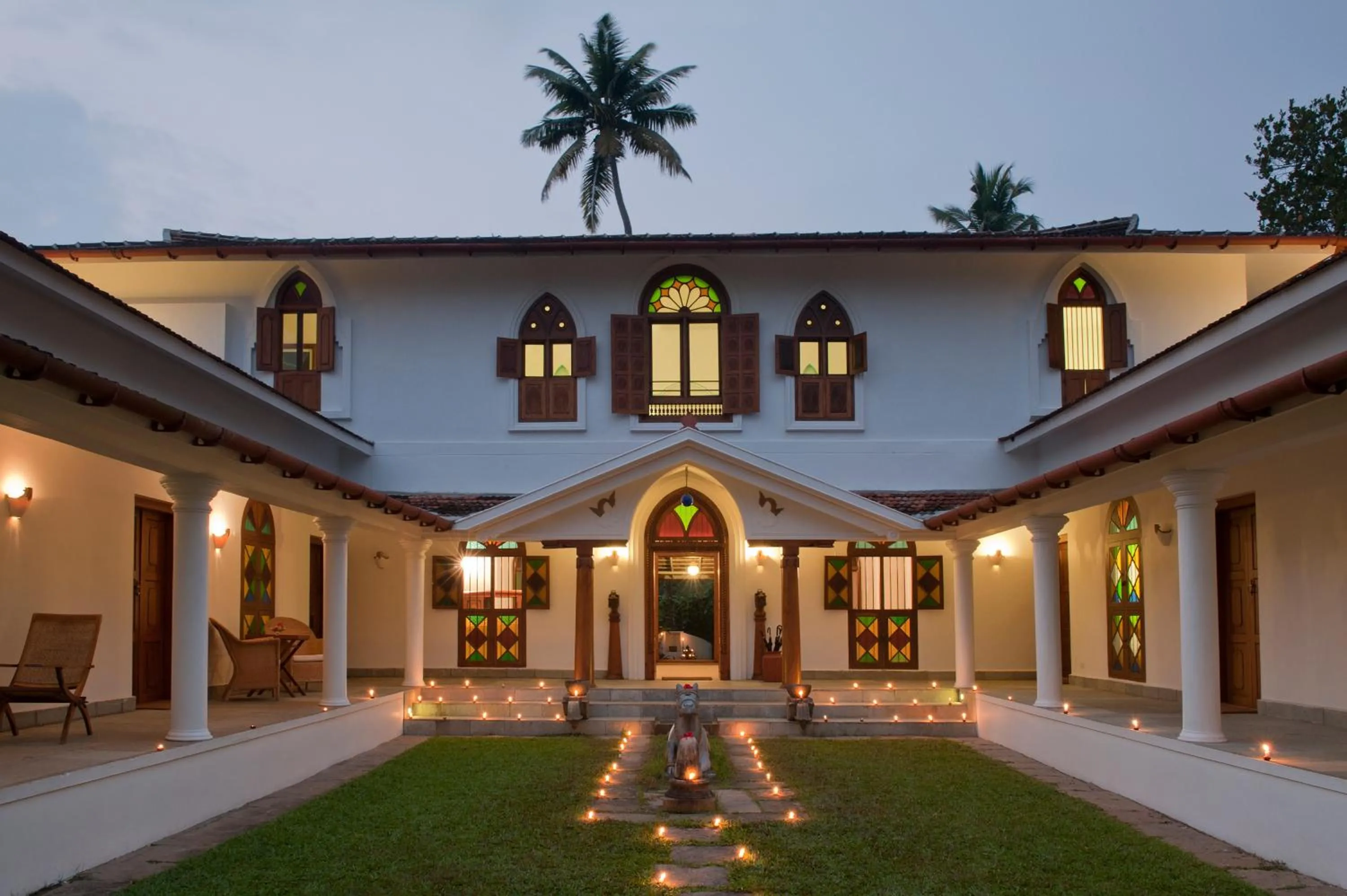 Facade/entrance in Purity at Lake Vembanad