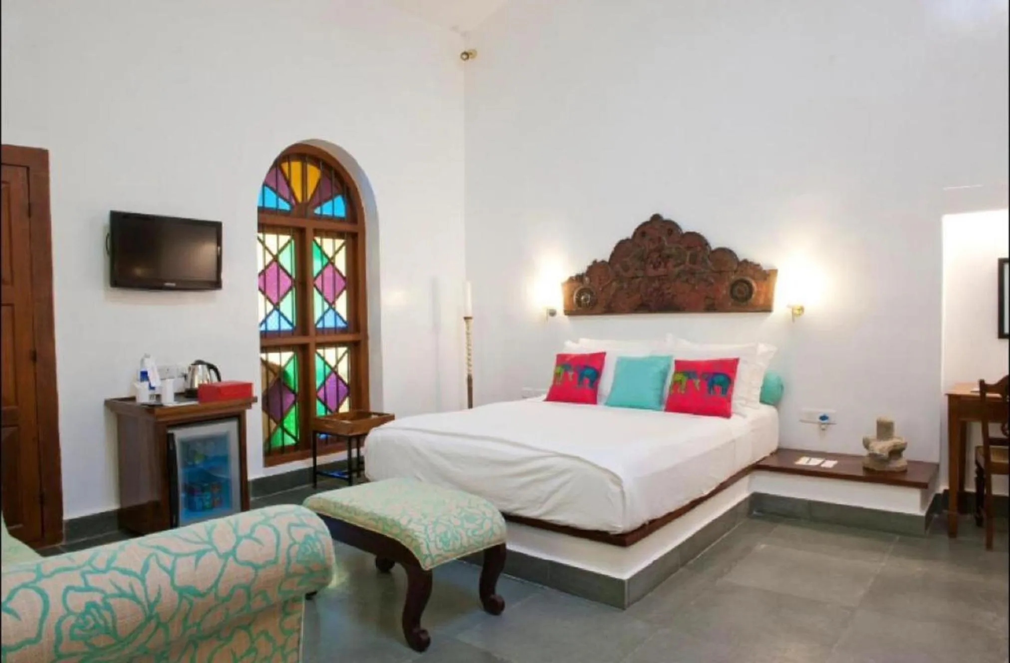 Photo of the whole room, Bed in Purity at Lake Vembanad