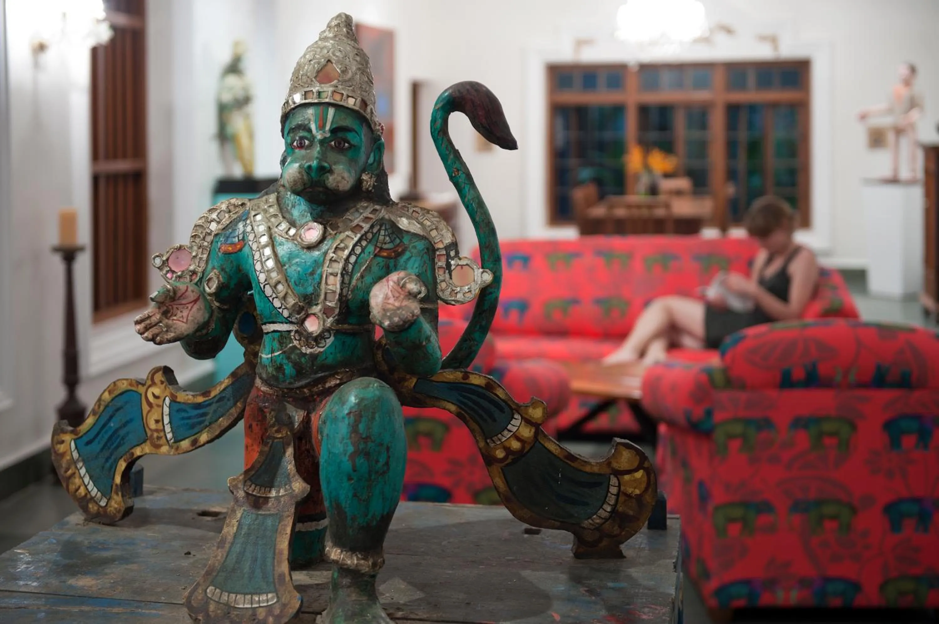 Lobby or reception in Purity at Lake Vembanad