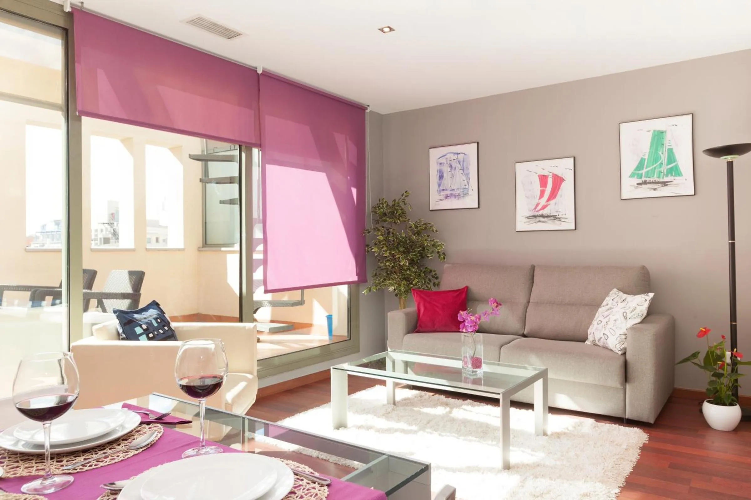 Balcony/Terrace in LetsGo Paseo de Gracia