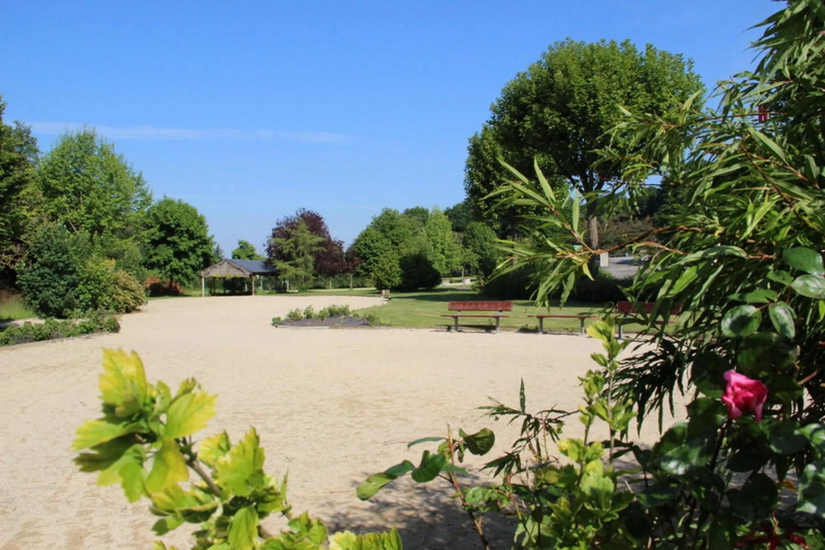 Garden in Au Relais de l'Oust