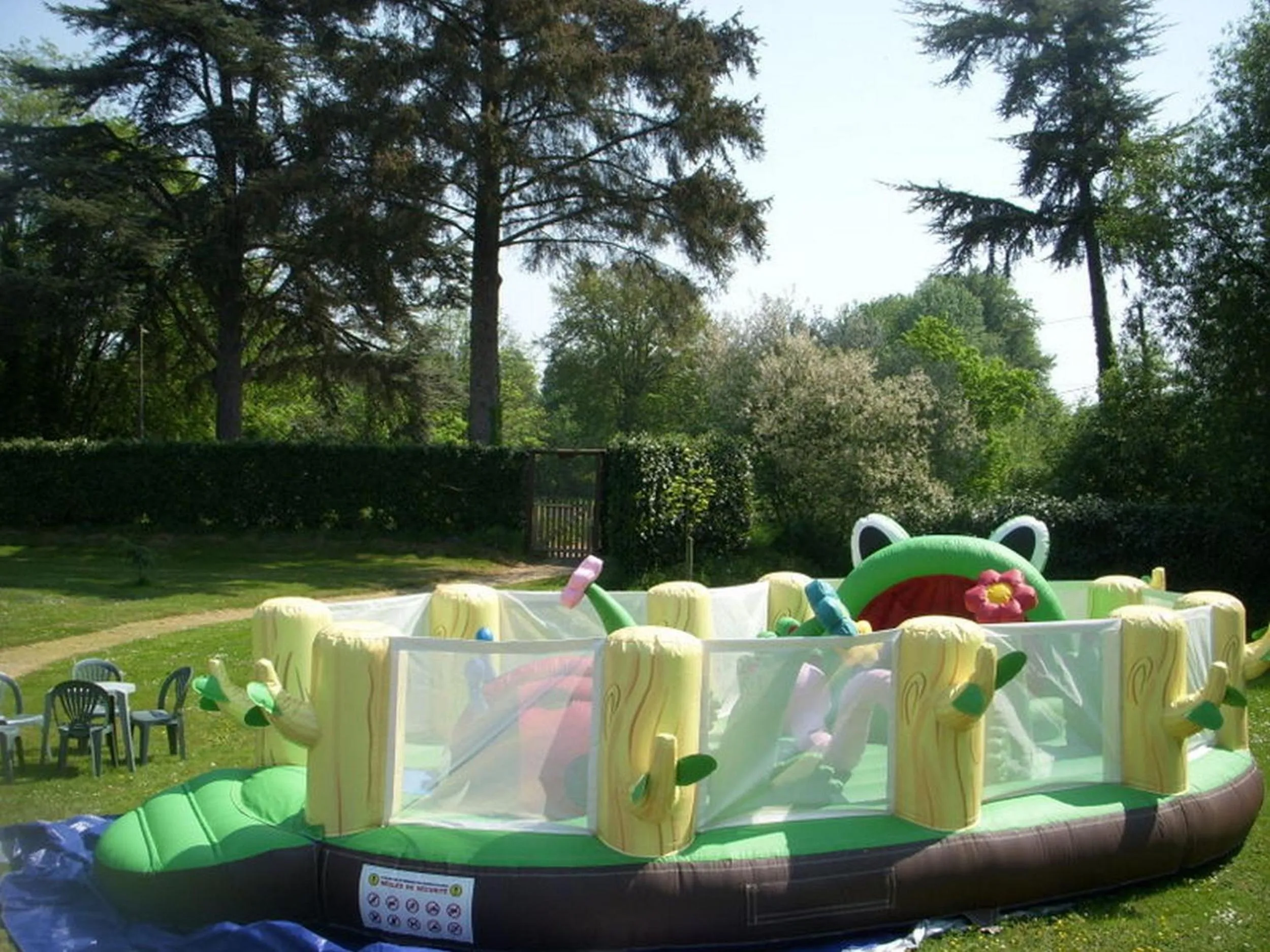 Children play ground in Au Relais de l'Oust