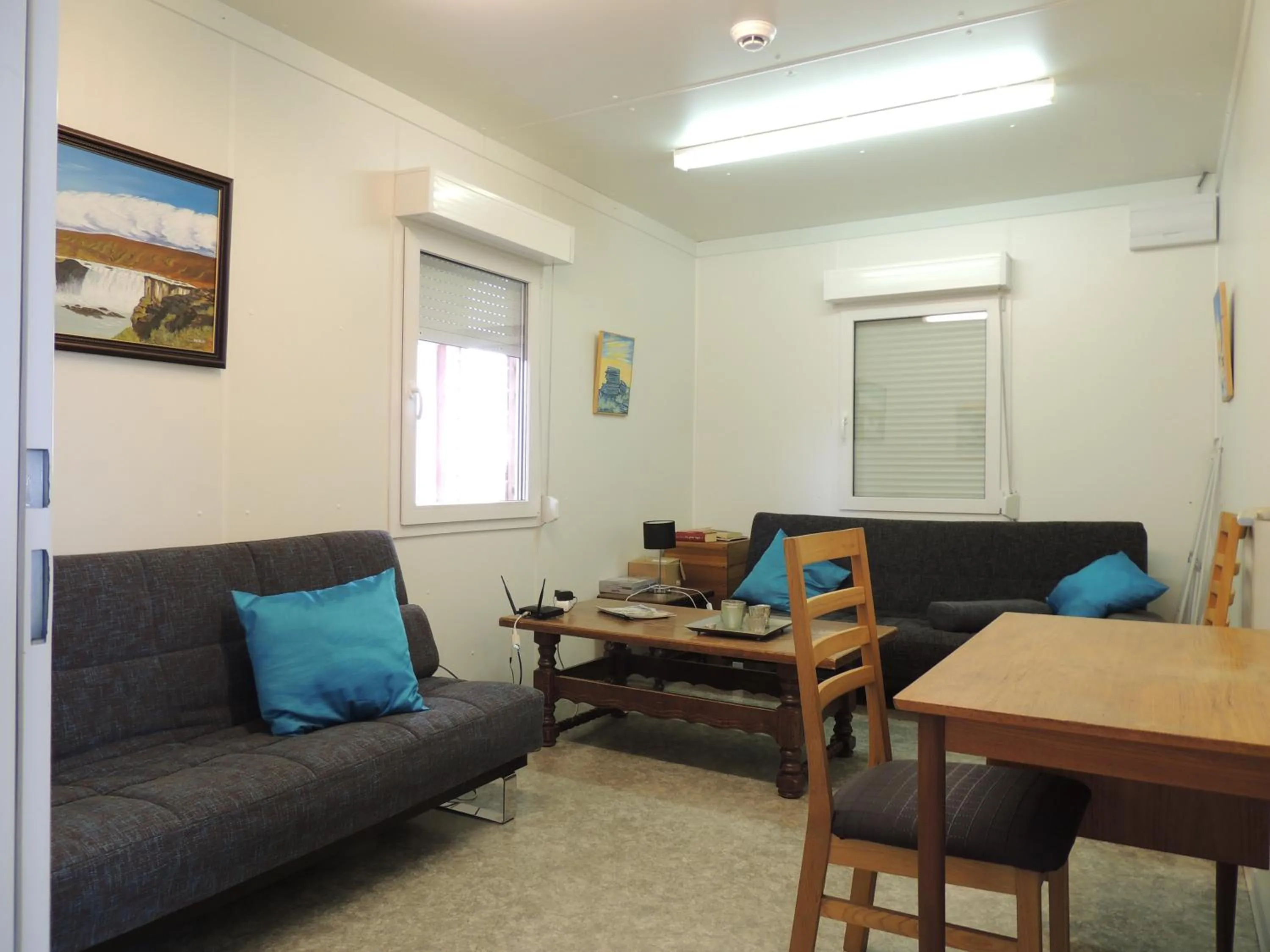 Lounge or bar in Dimmuborgir Guesthouse