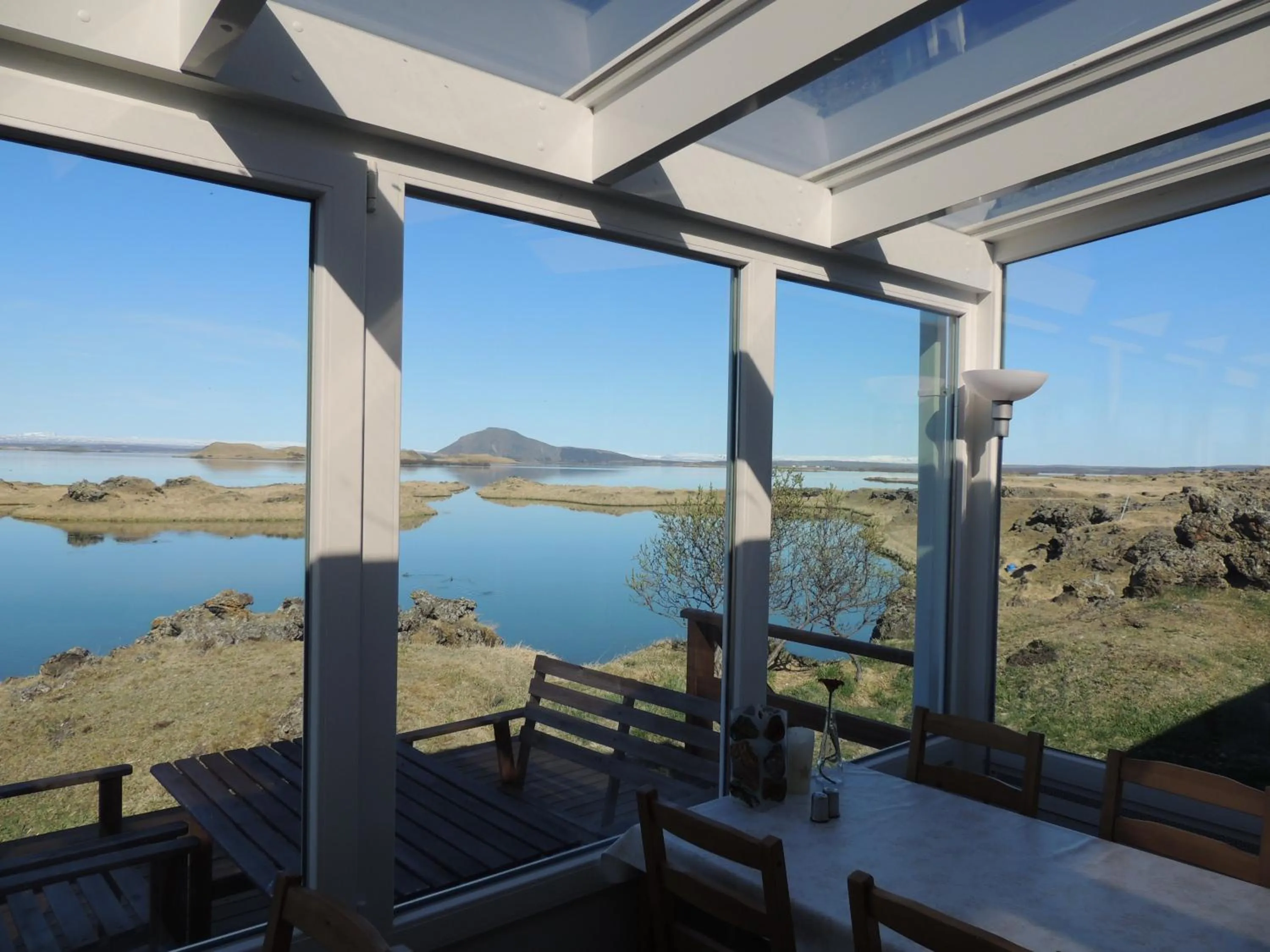 Restaurant/places to eat in Dimmuborgir Guesthouse
