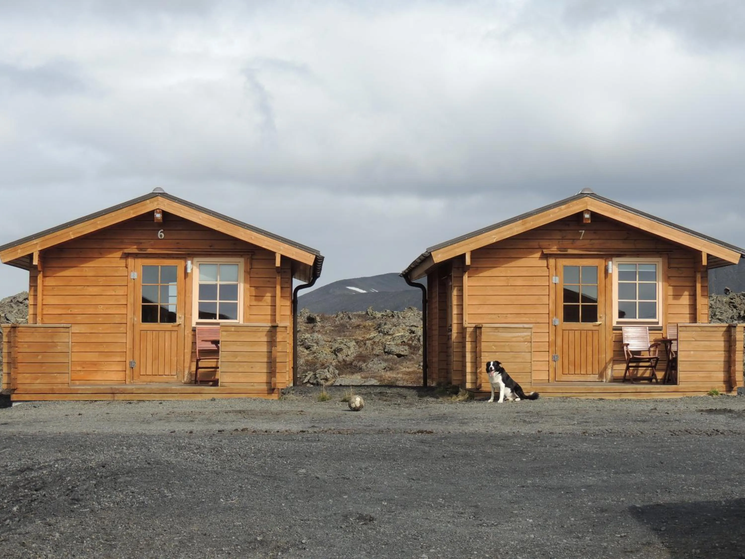 Facade/entrance in Dimmuborgir Guesthouse
