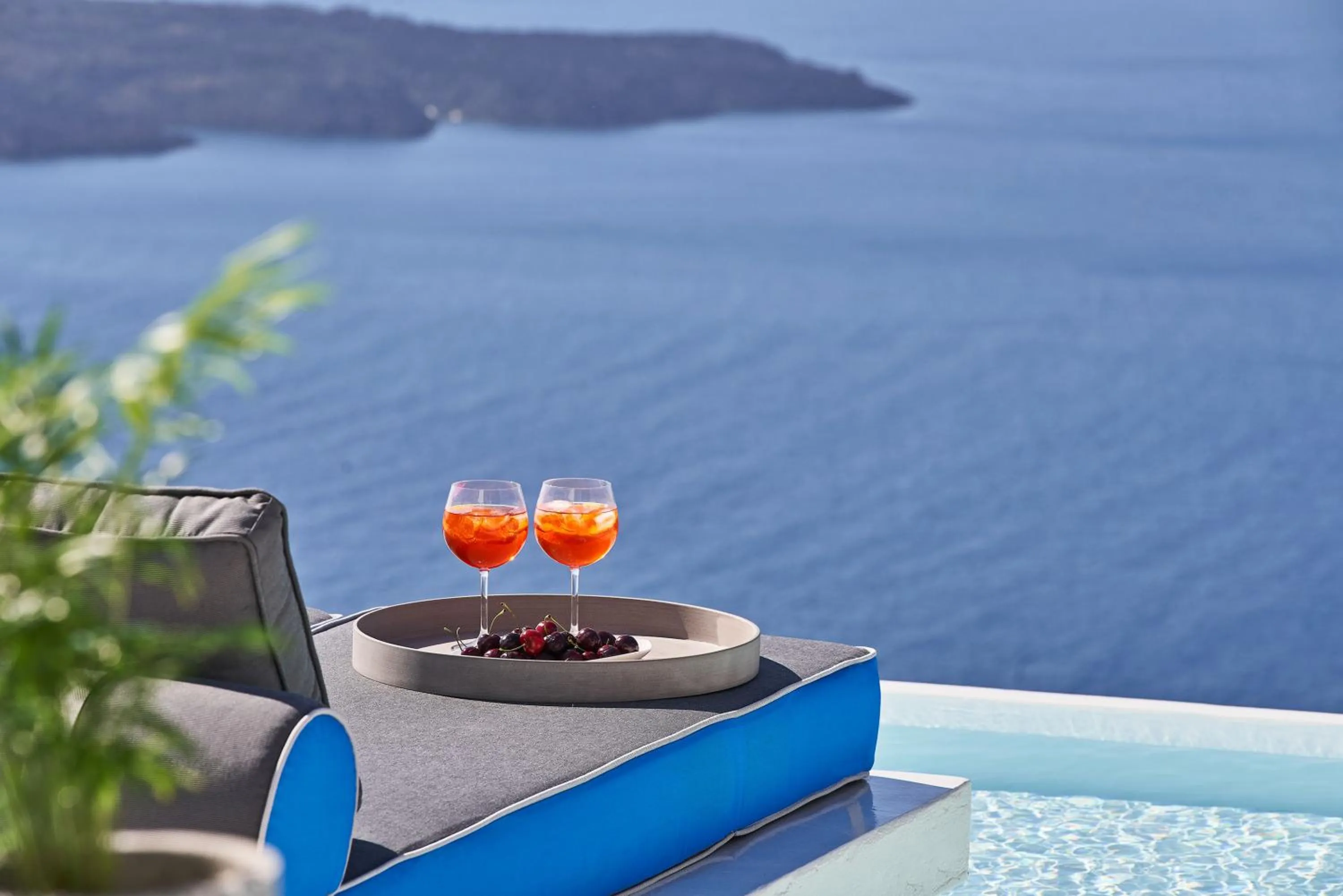 Balcony/Terrace in Alti Santorini Suites - Caldera View