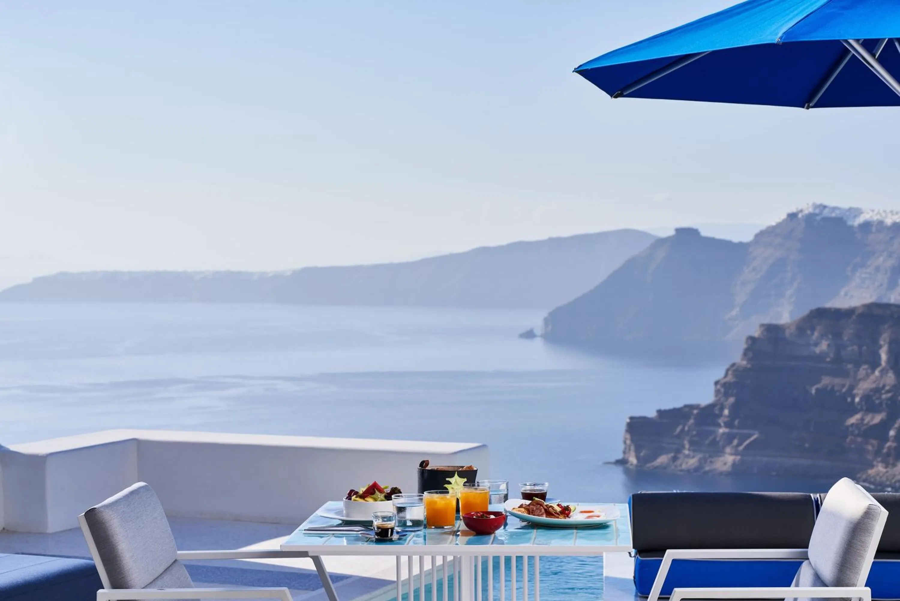 Balcony/Terrace in Alti Santorini Suites - Caldera View