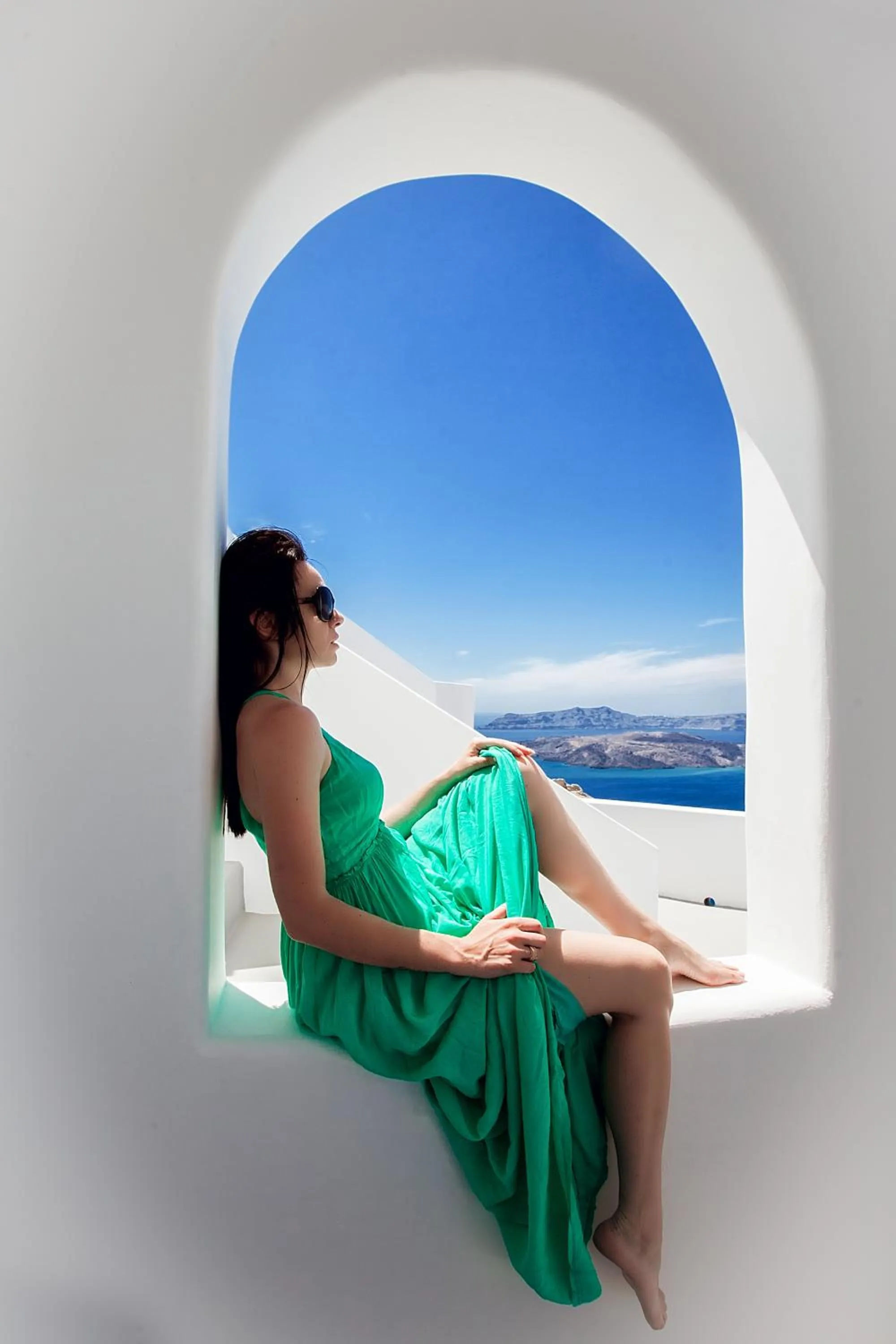 People in Alti Santorini Suites - Caldera View