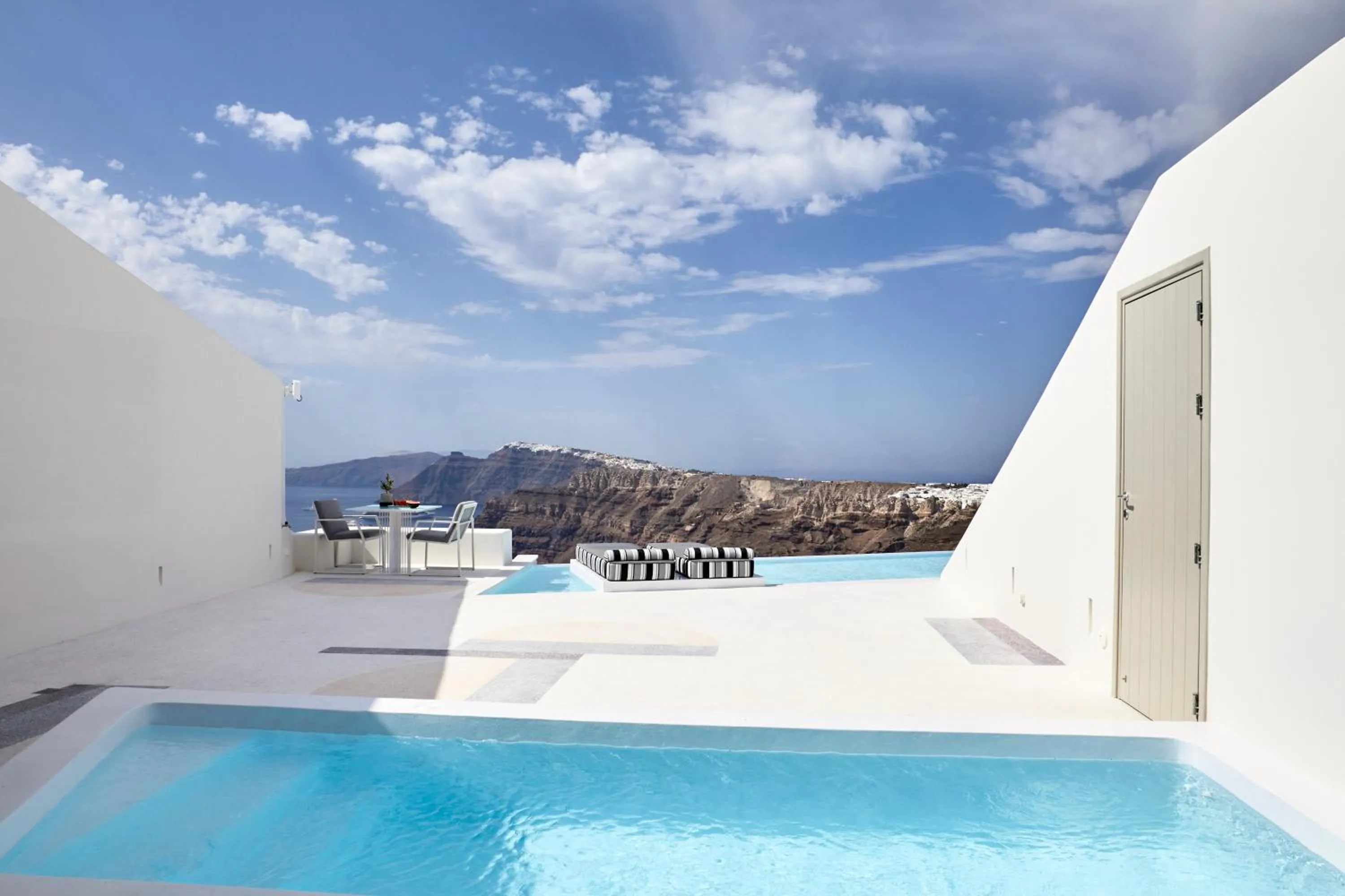 Patio in Alti Santorini Suites - Caldera View