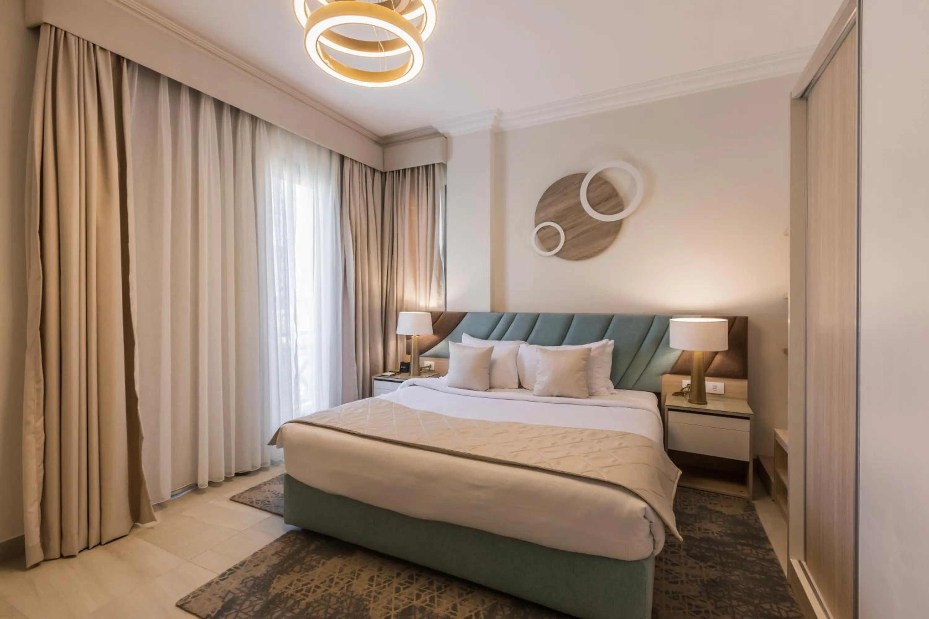 Bed in Gewan White Beach Resort-New Alamein