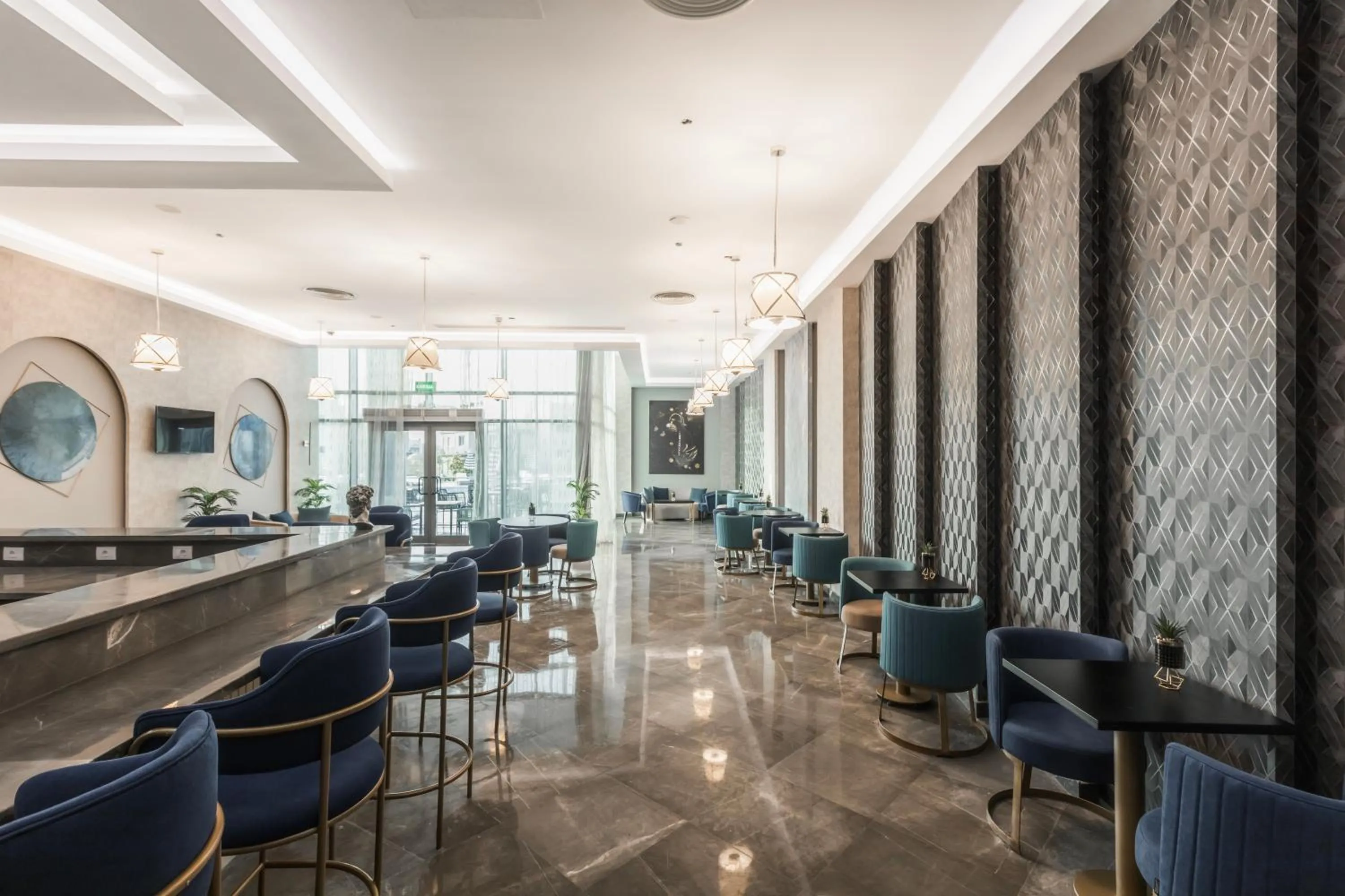 Lounge or bar in Gewan White Beach Resort-New Alamein