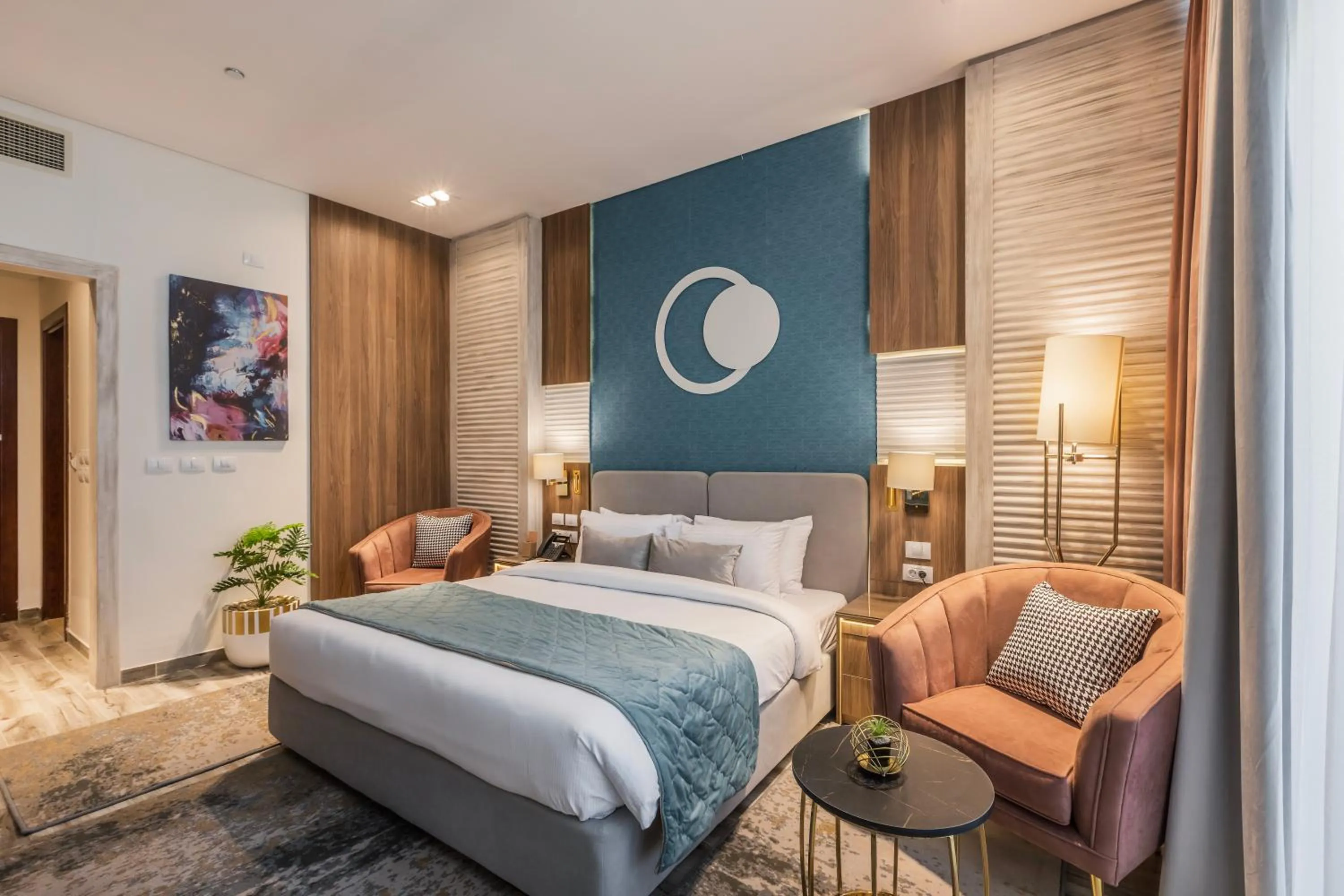 Bed in Gewan White Beach Resort-New Alamein