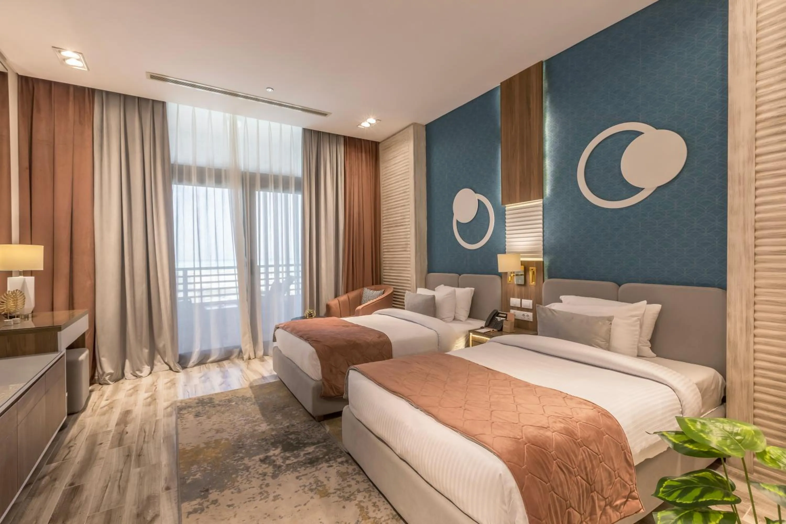 Bed in Gewan White Beach Resort-New Alamein