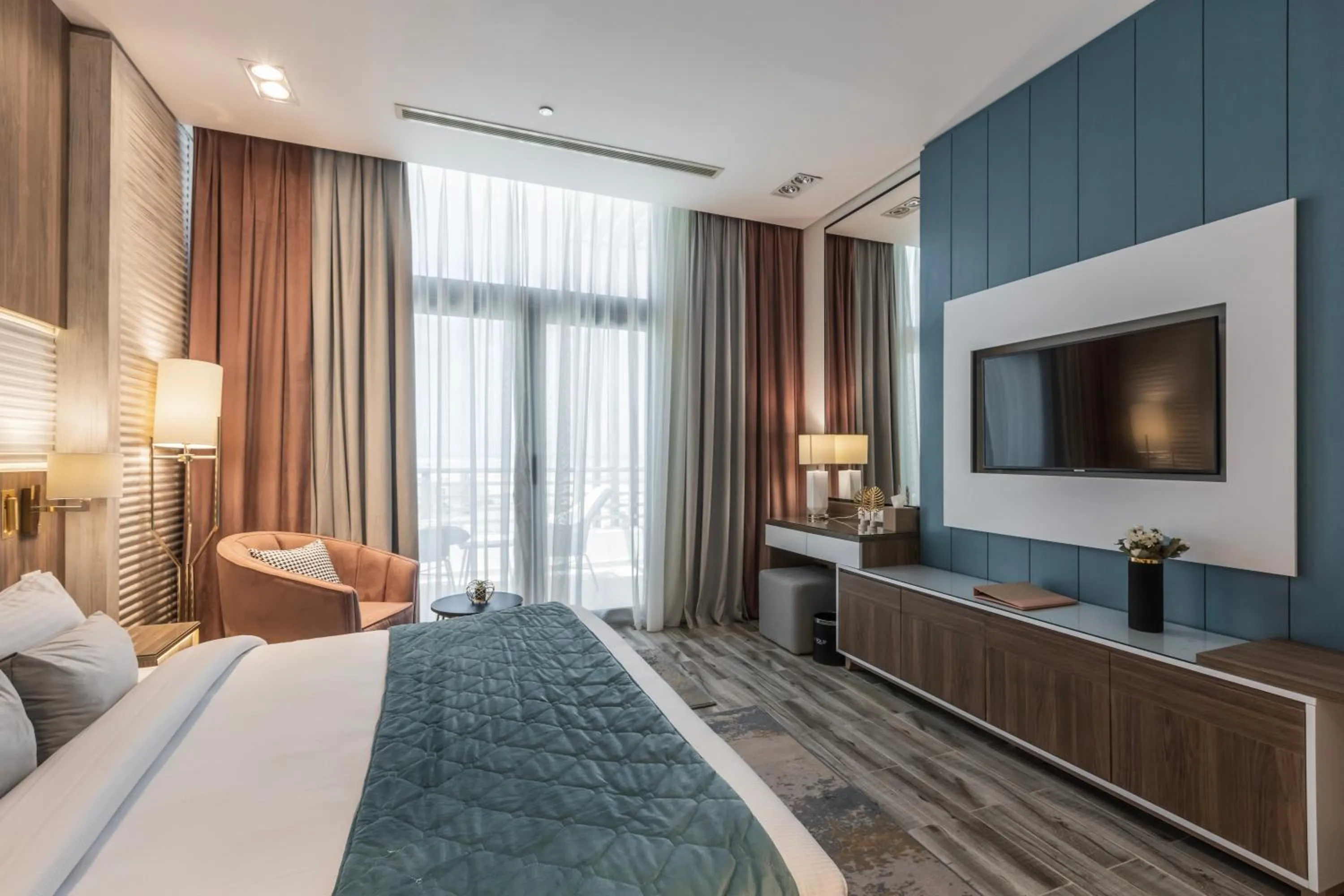 Bed in Gewan White Beach Resort-New Alamein