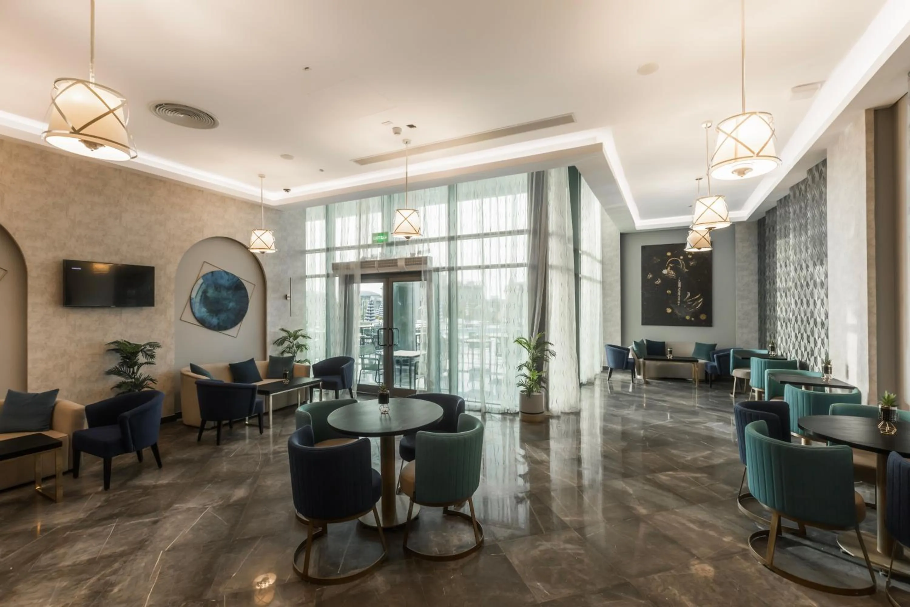 Lounge or bar in Gewan White Beach Resort-New Alamein