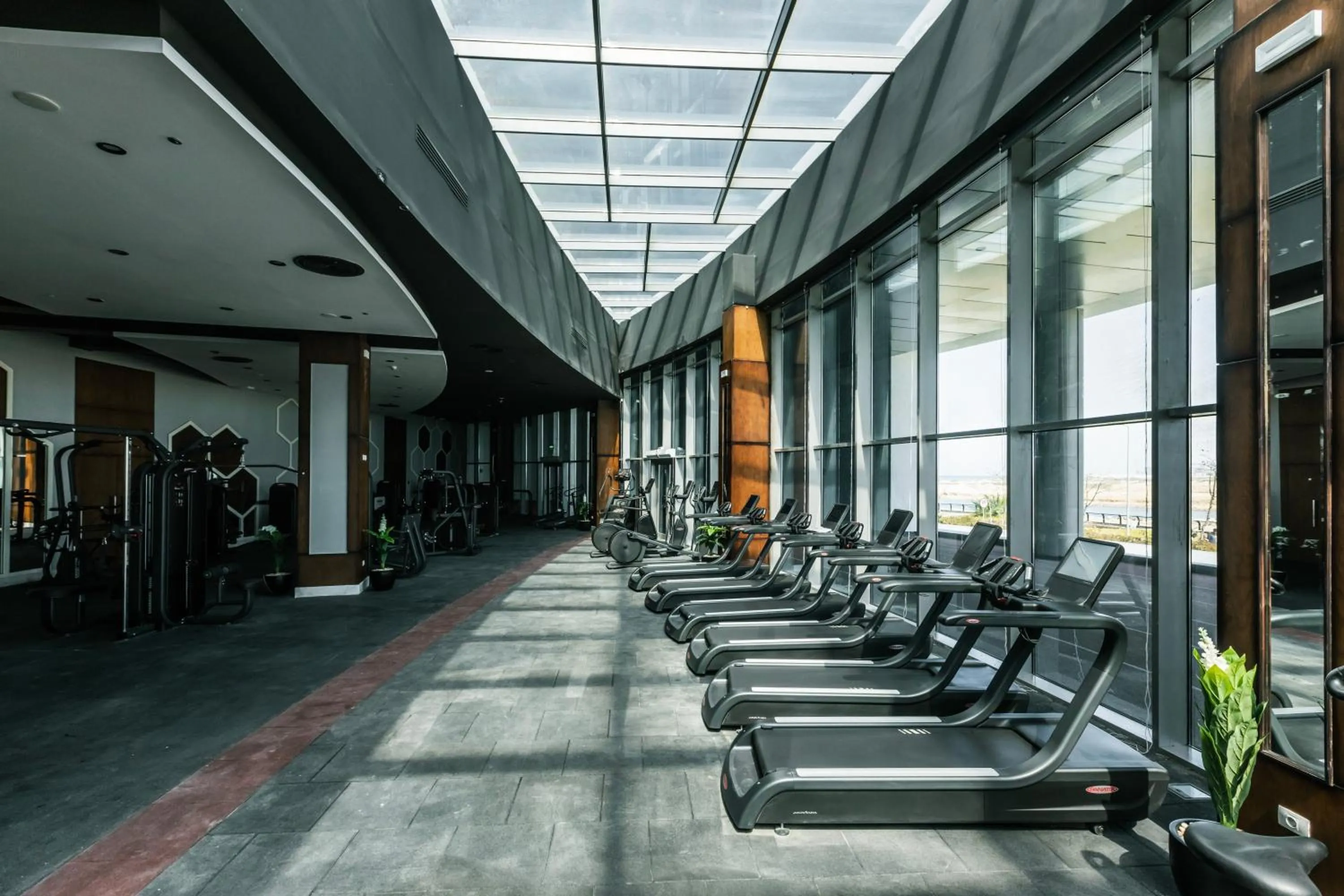 Fitness centre/facilities in Gewan White Beach Resort-New Alamein