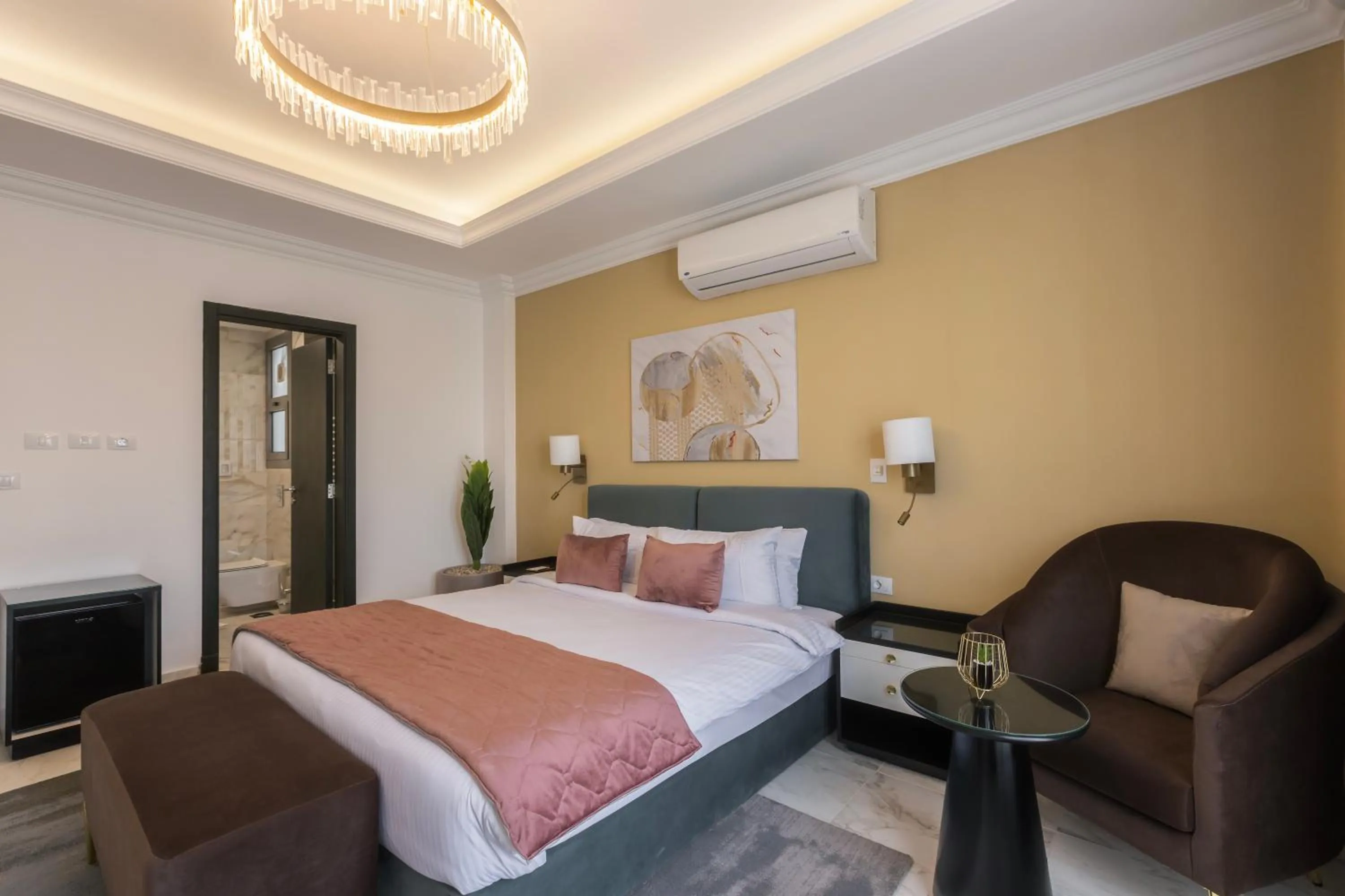 Bed in Gewan White Beach Resort-New Alamein