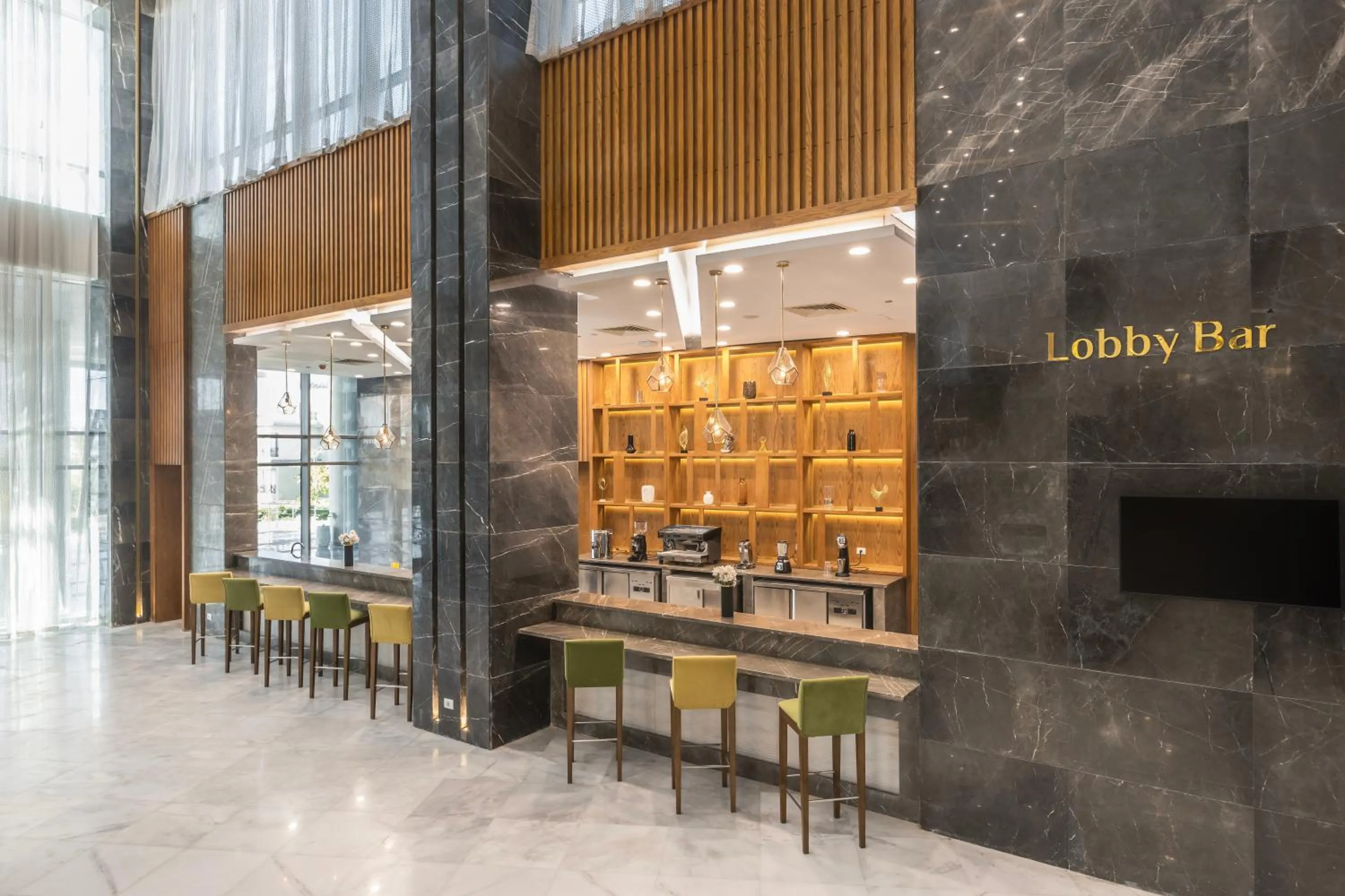 Lounge or bar in Gewan White Beach Resort-New Alamein