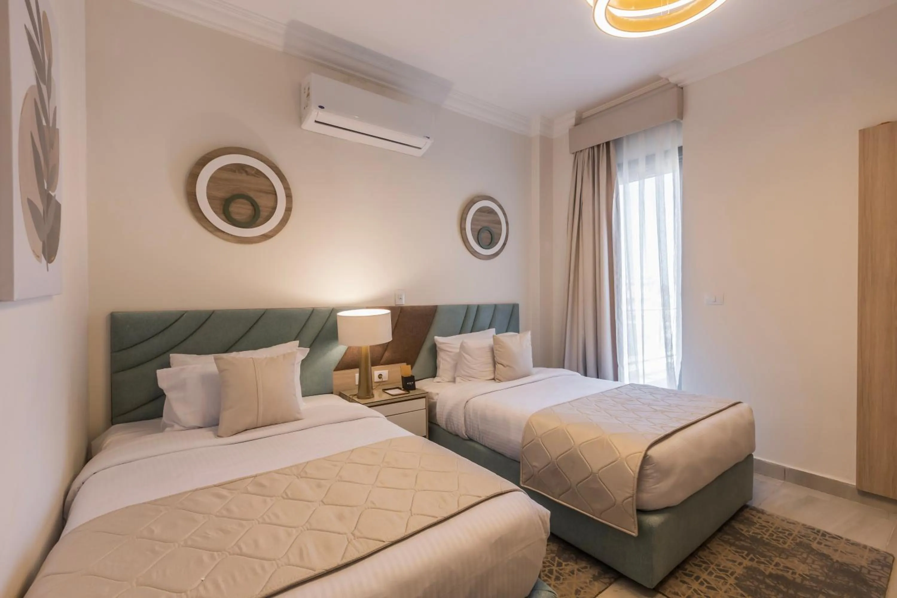 Bed in Gewan White Beach Resort-New Alamein